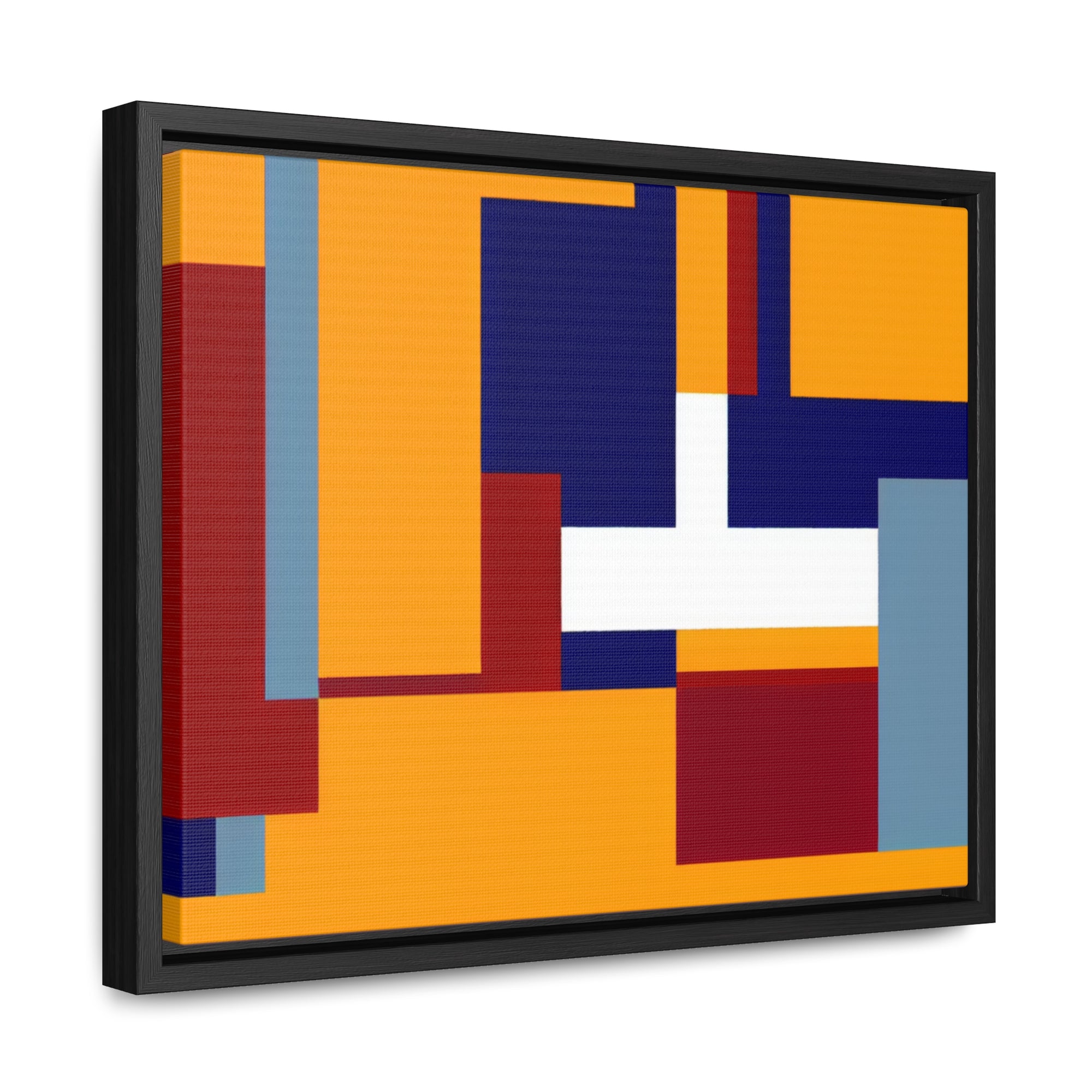 Harmony in Geometry | Framed Canvas