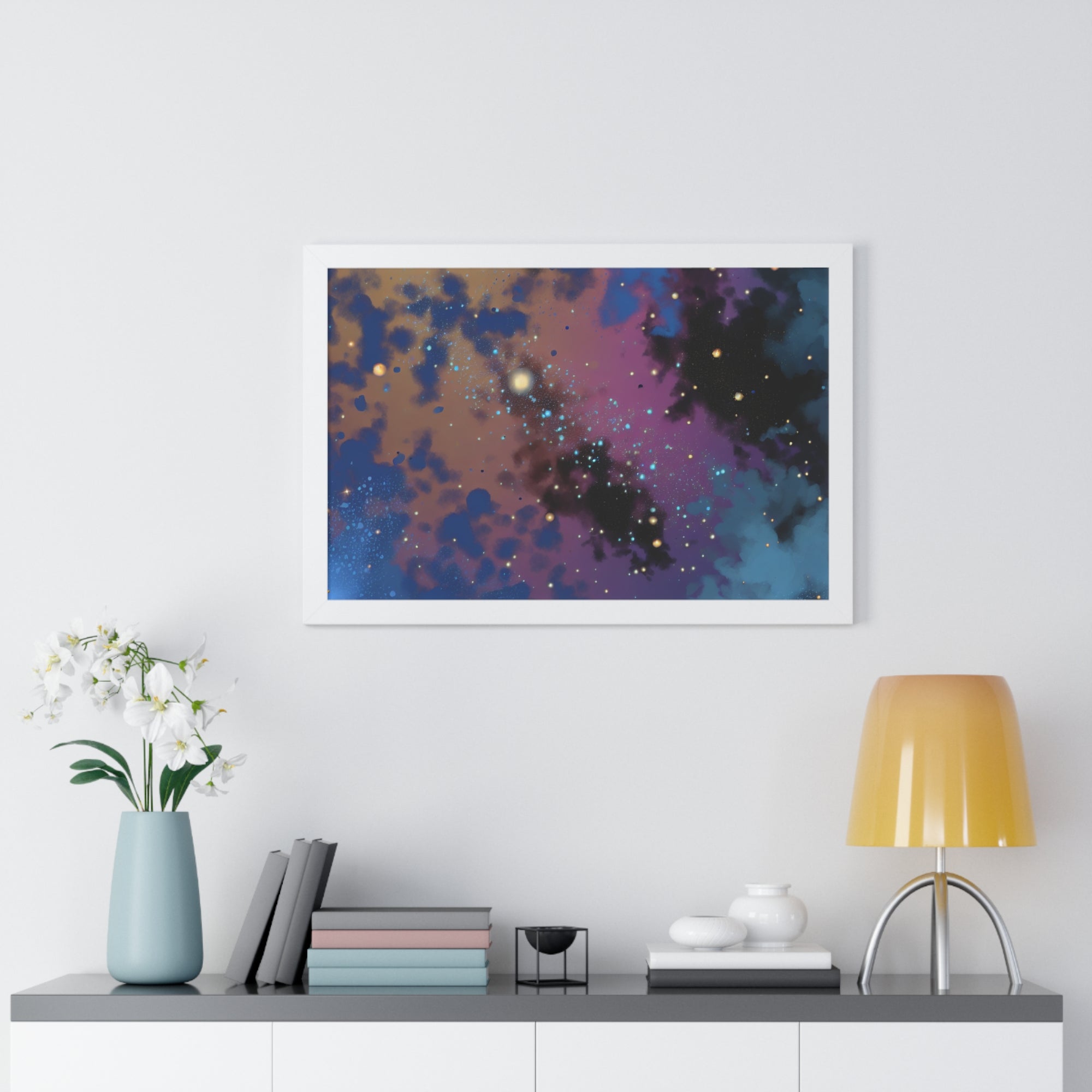 Galactic Whispers and Dreams | Framed Print