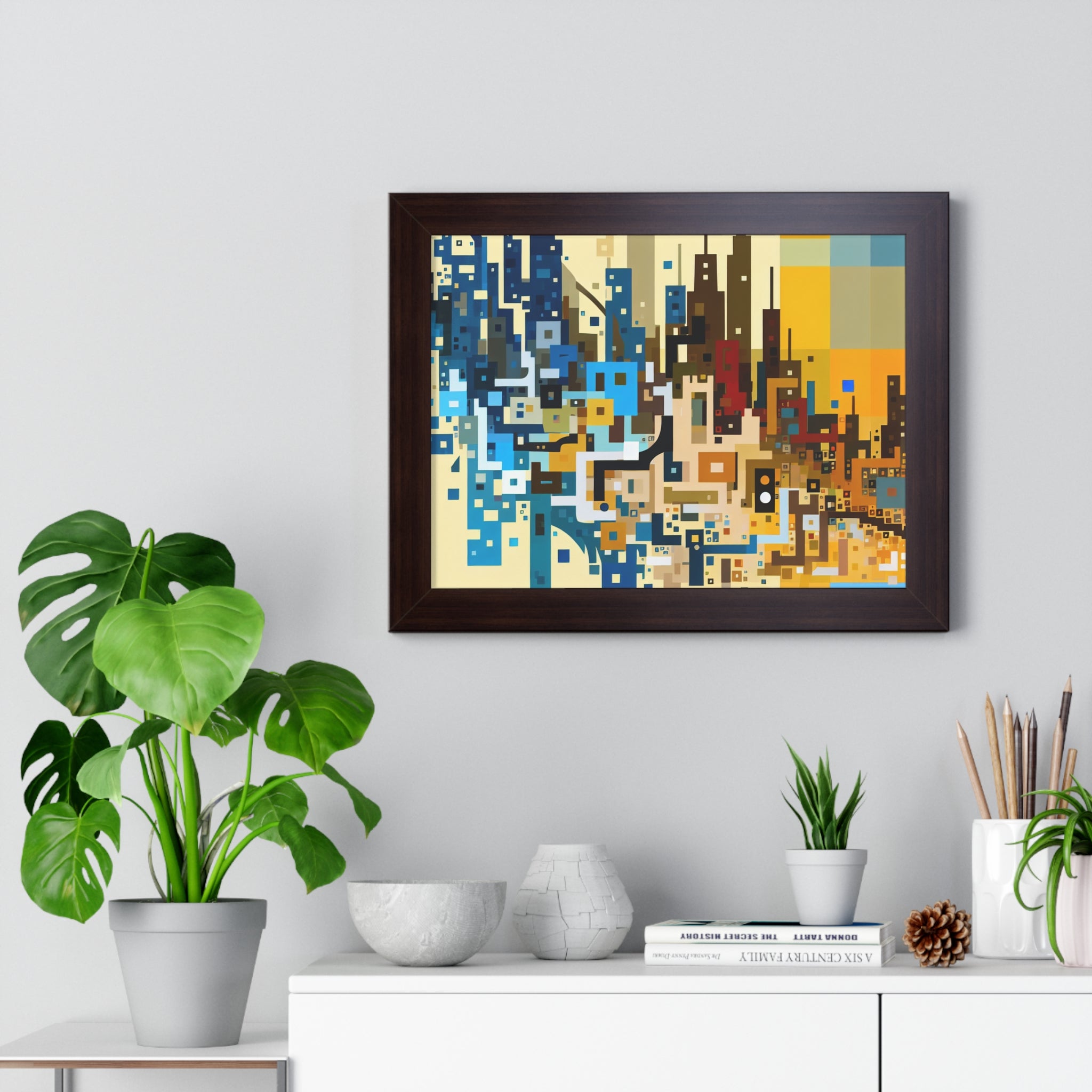 Metro Mirage | Framed Print