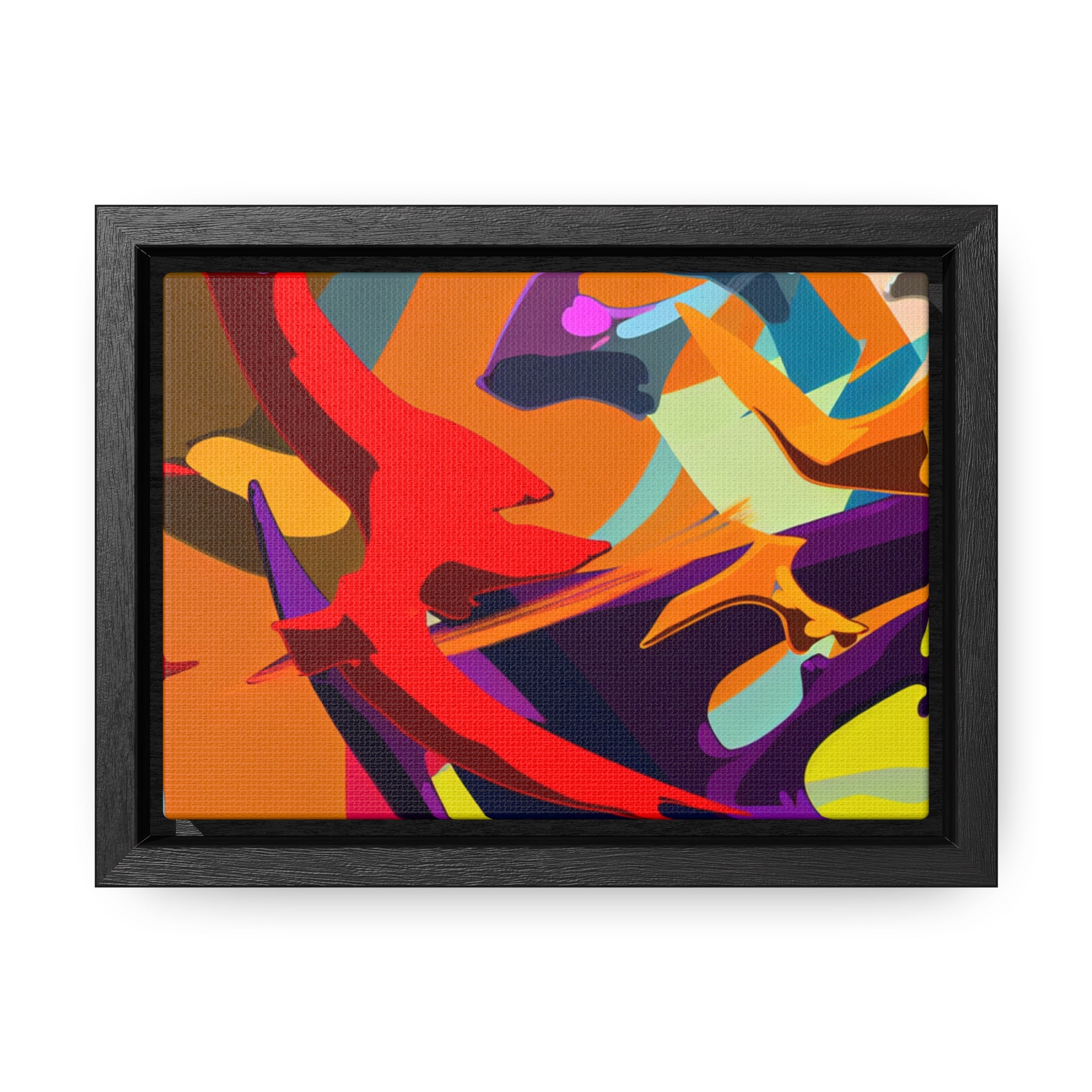 Elysium Dreams and Colors | Framed Canvas