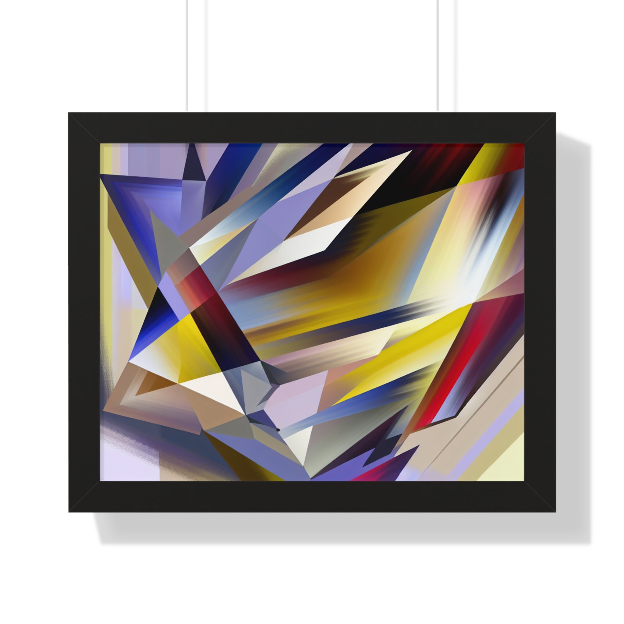 Velocity and Color Harmony | Framed Print