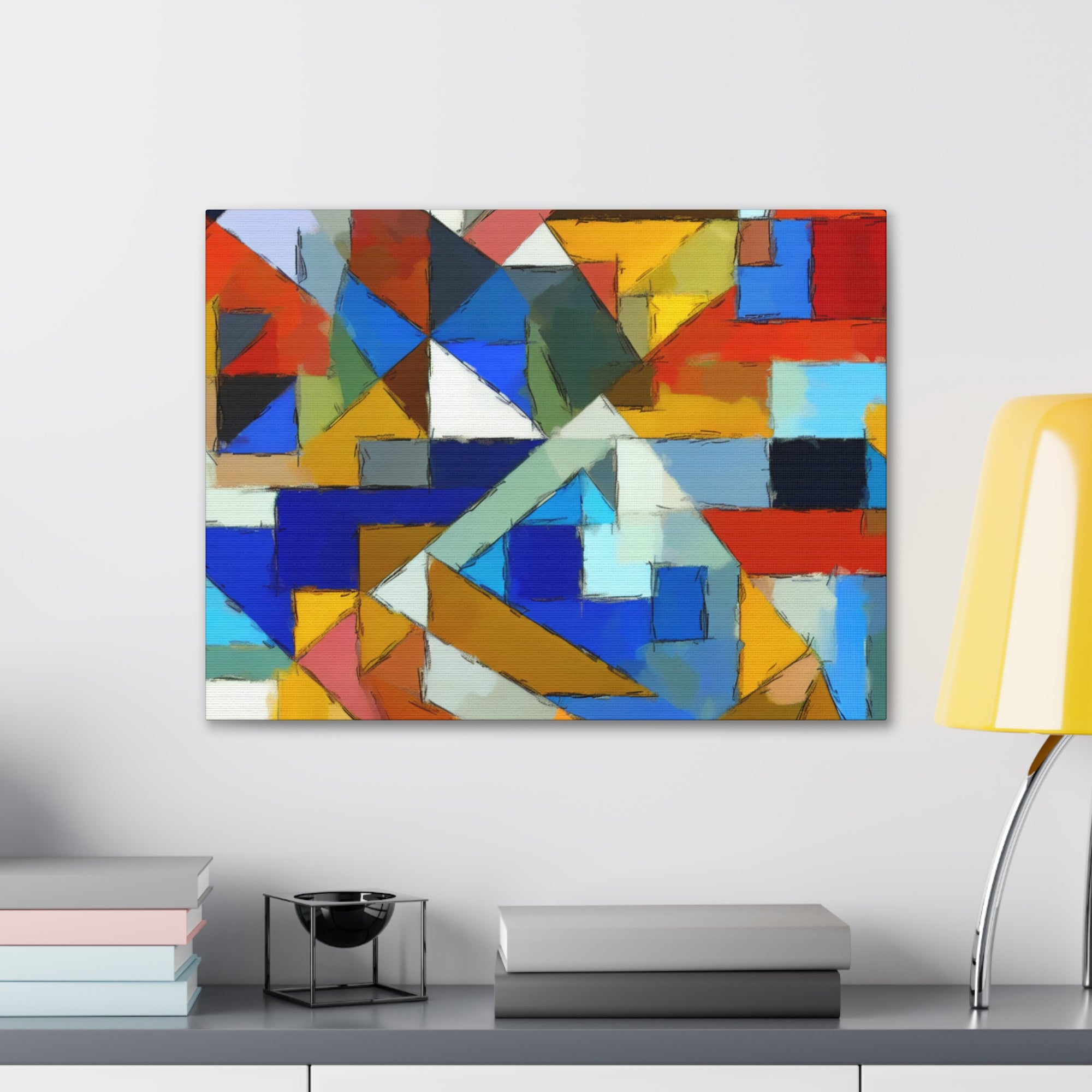 Geometric Pulse and Color | Canvas