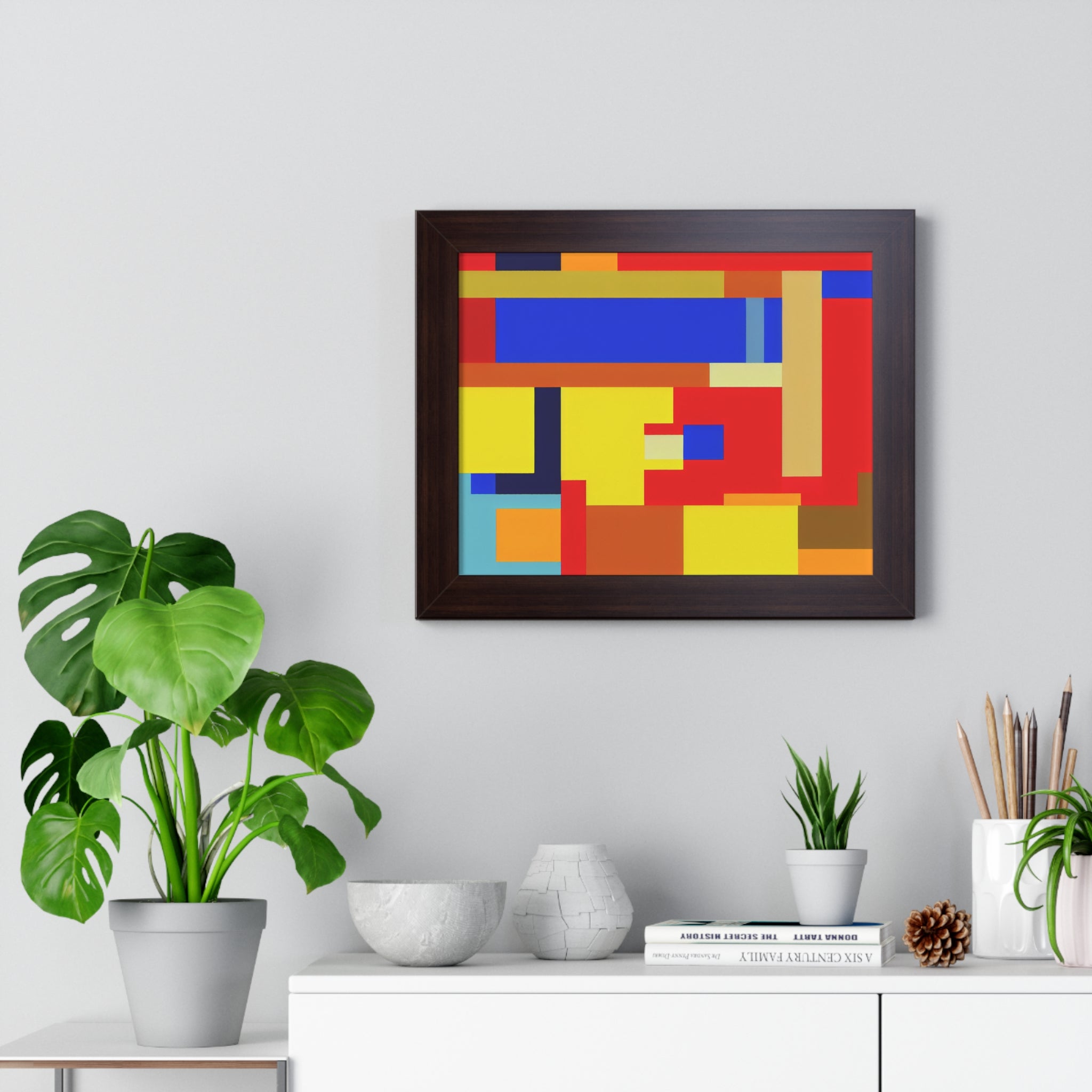 Vibrant Harmony Unleashed | Framed Print