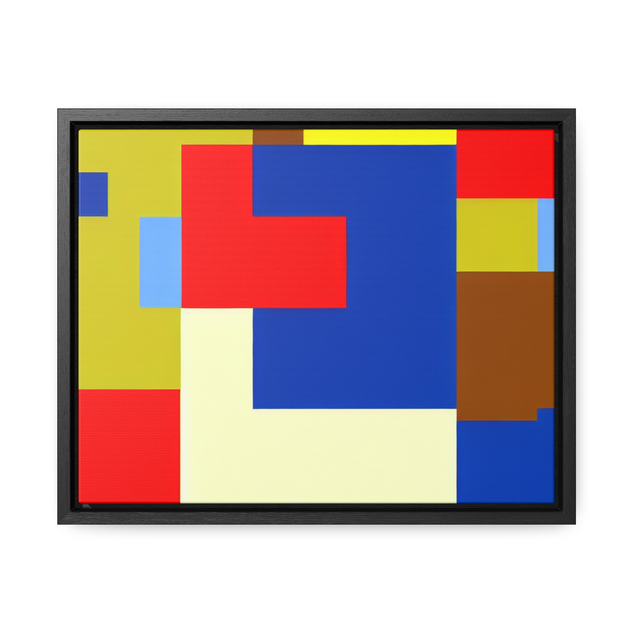 Harmony in Fragments | Framed Canvas