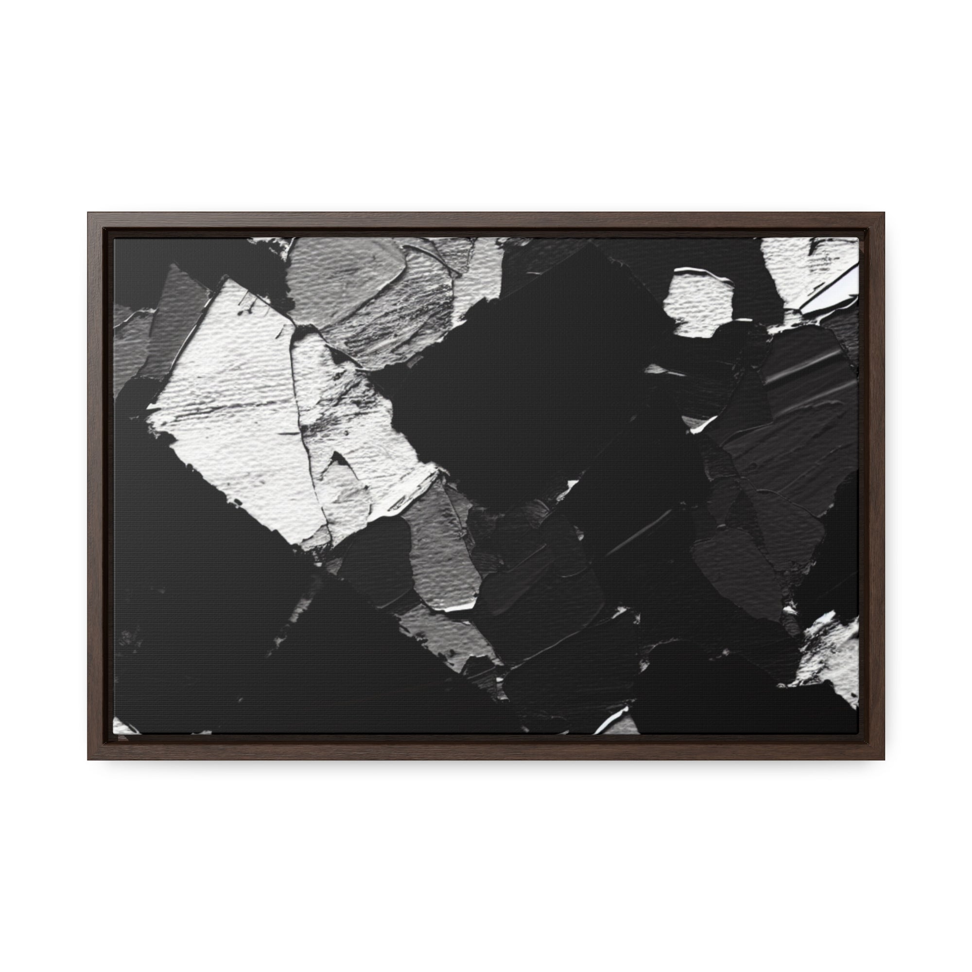 Ebullient Shadows and Light | Framed Canvas