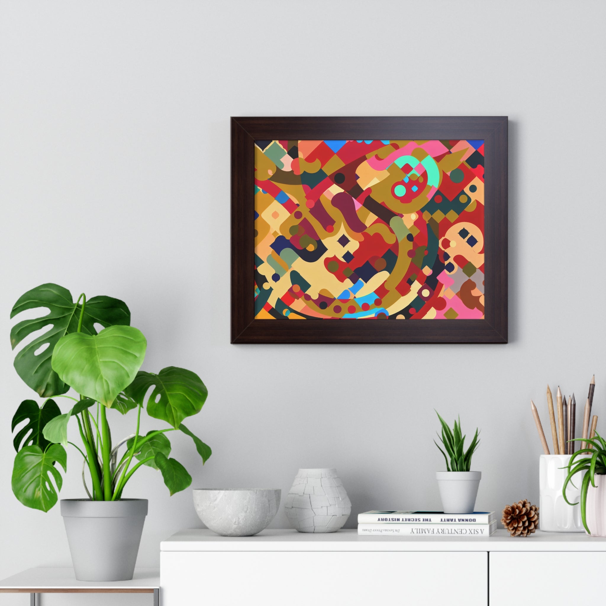 Whispers of Color and Form | Framed Print