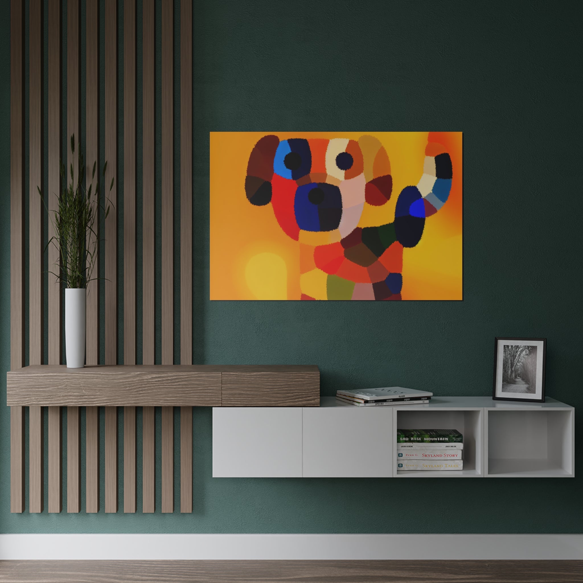 Patches of Playfulness | Satin Print