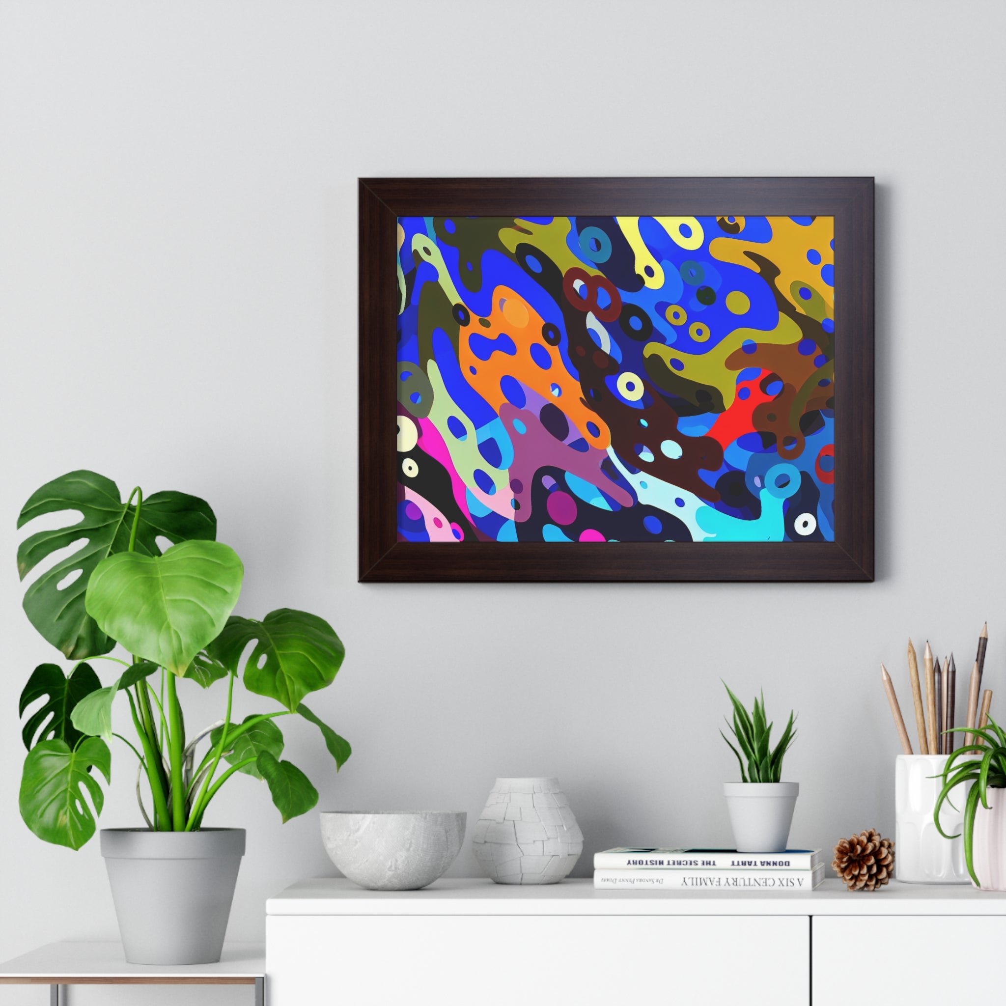 Anime Symphony in Color | Framed Print