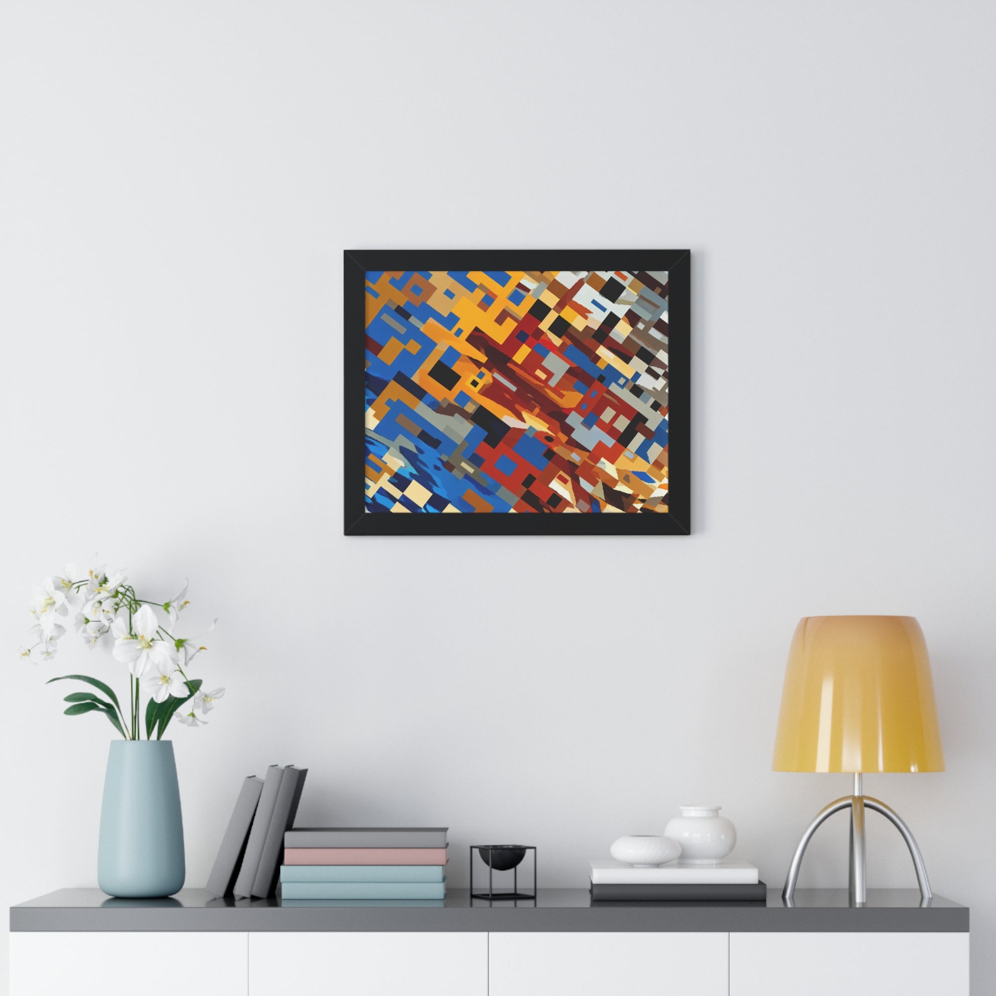 Urban Pulse and Shadows | Framed Print