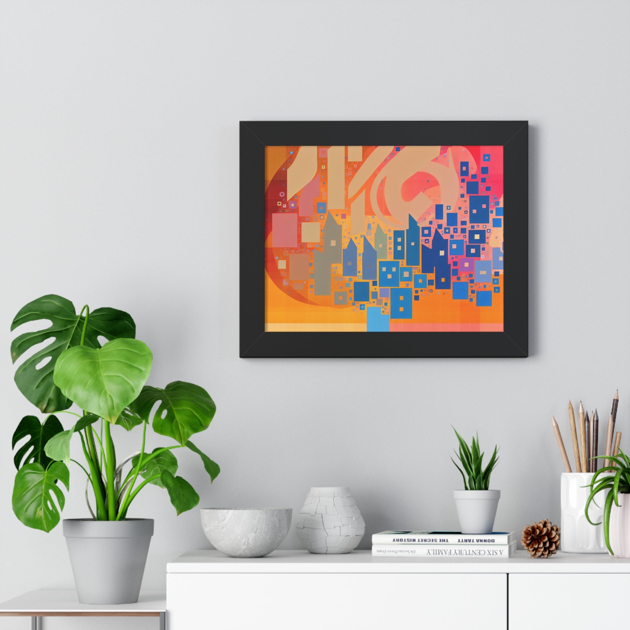 Metropolis in Motion | Framed Print