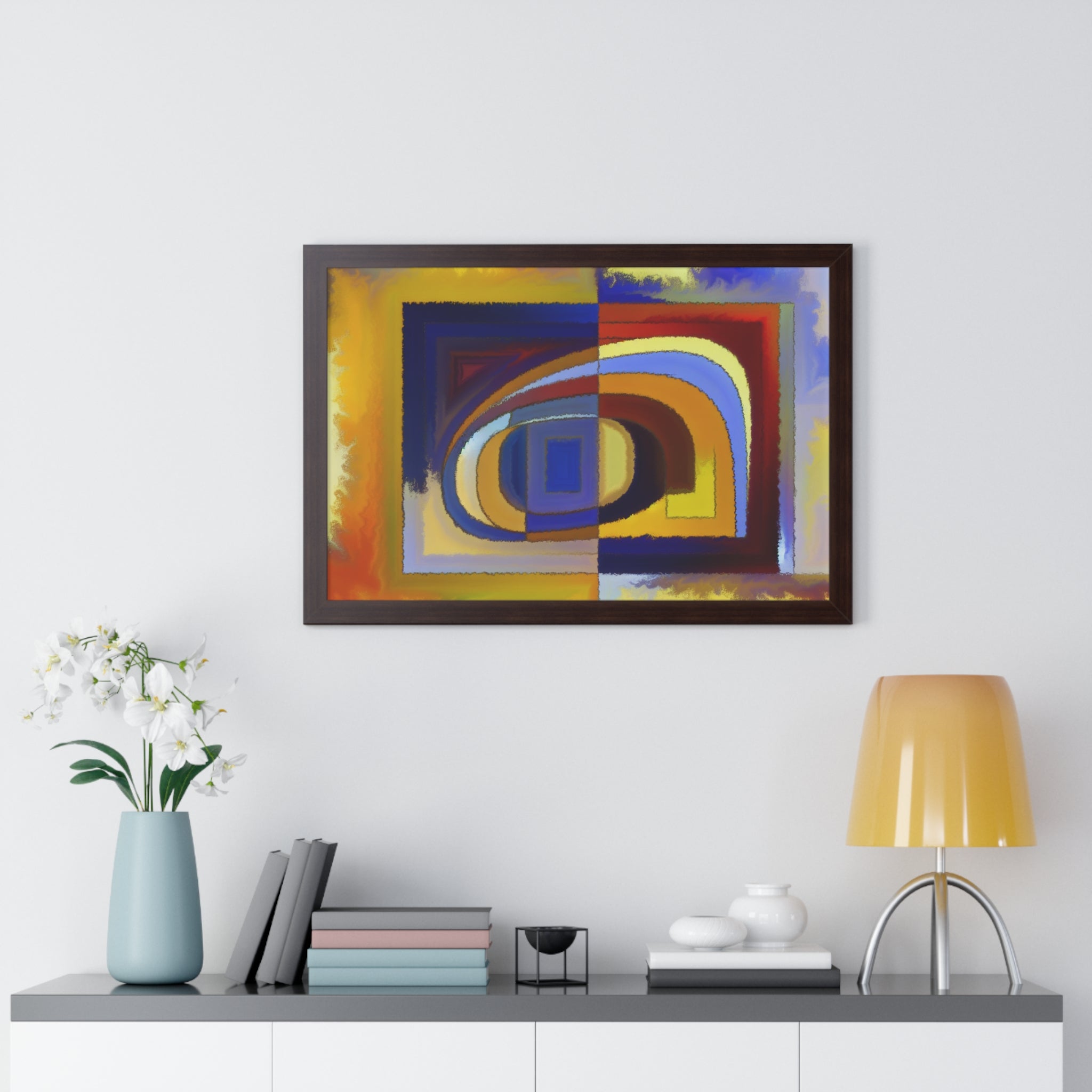 Chromatic Whispers and Dreams | Framed Print