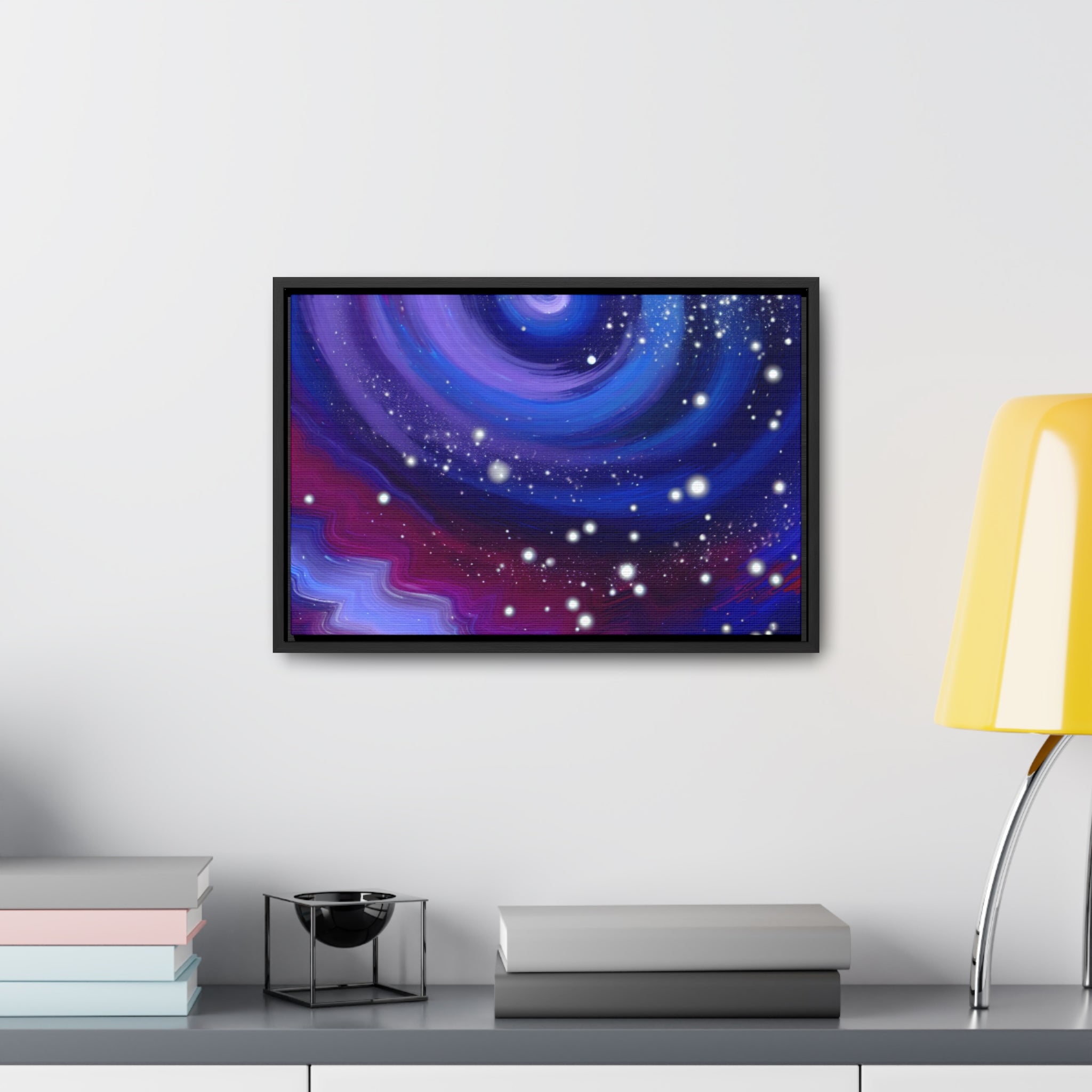 Celestial Whirlwind Dreams | Framed Canvas