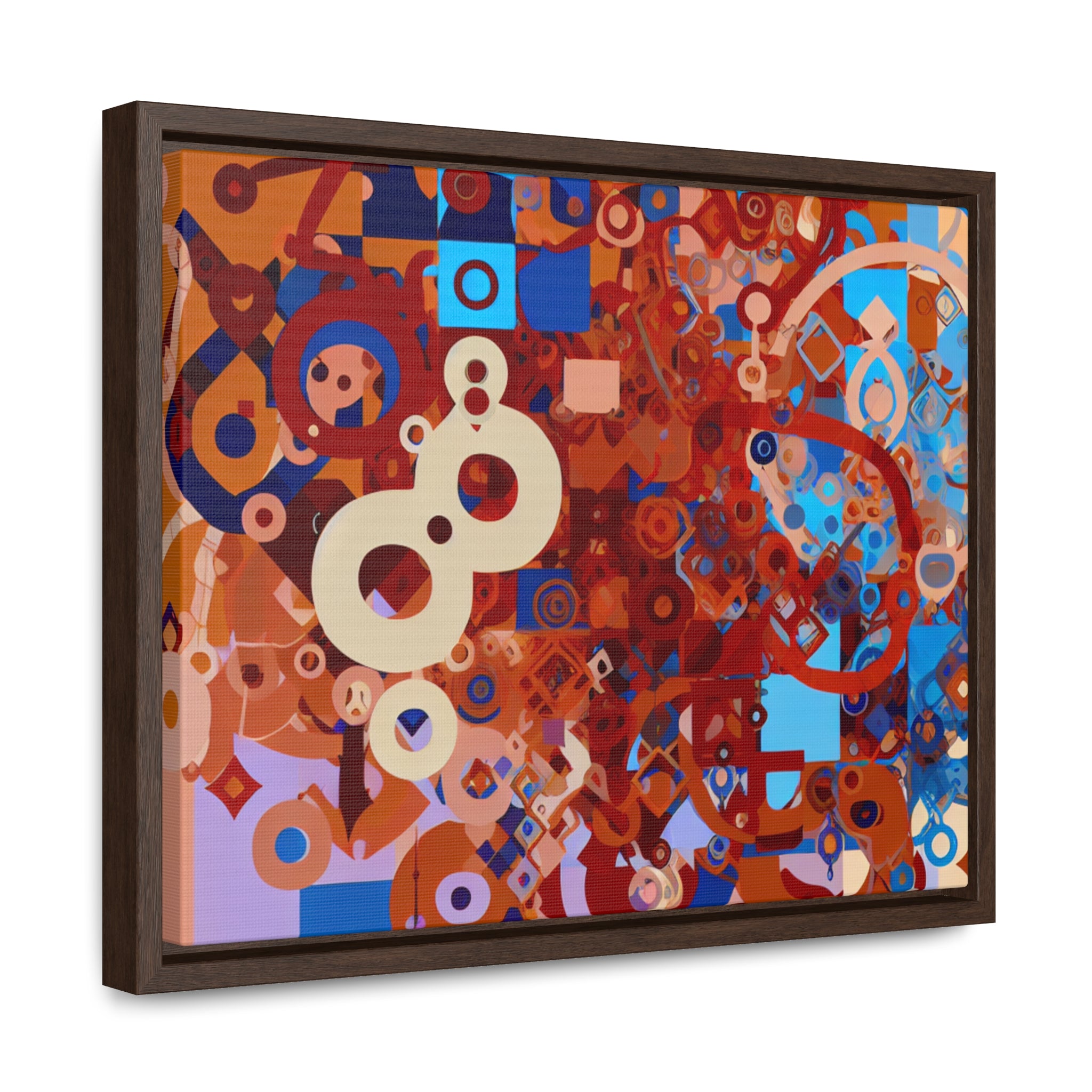 Kaleidoscope Dreams and Whimsy | Framed Canvas