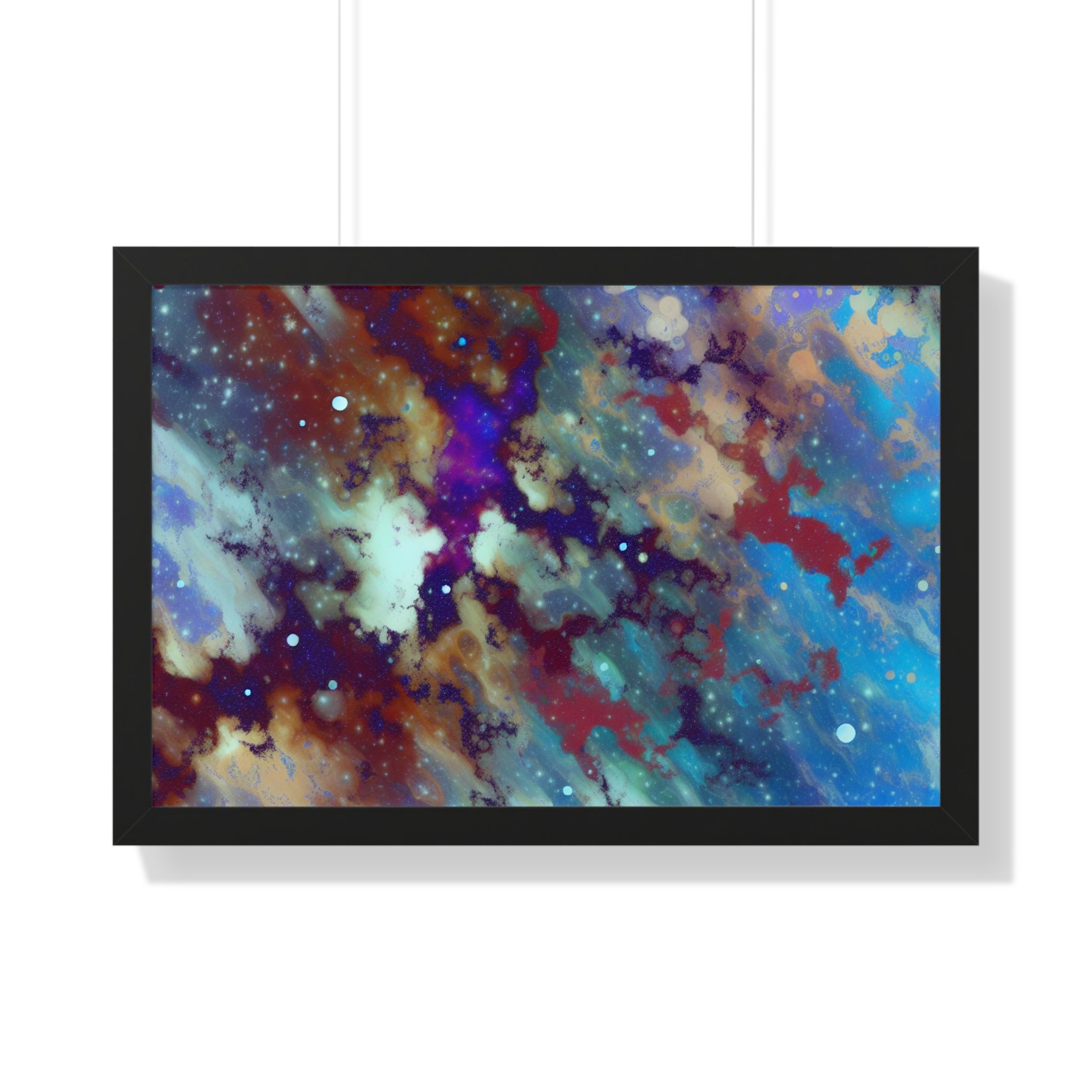 Stellar Whispers and Cosmic Dreams | Framed Print