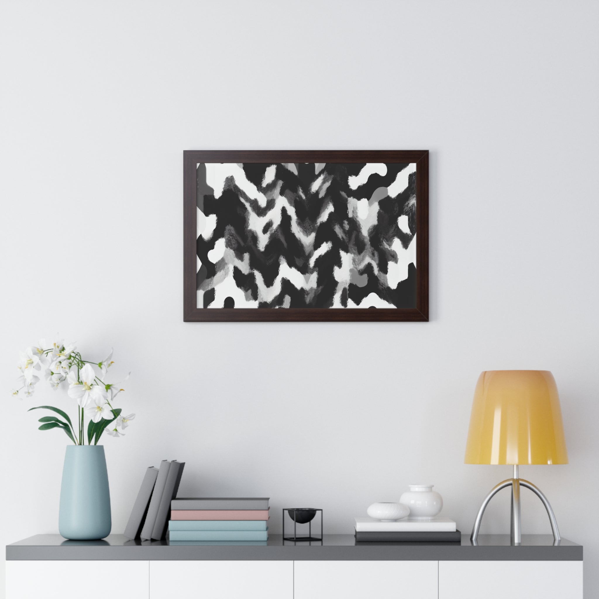 Rhythmic Duality | Framed Print