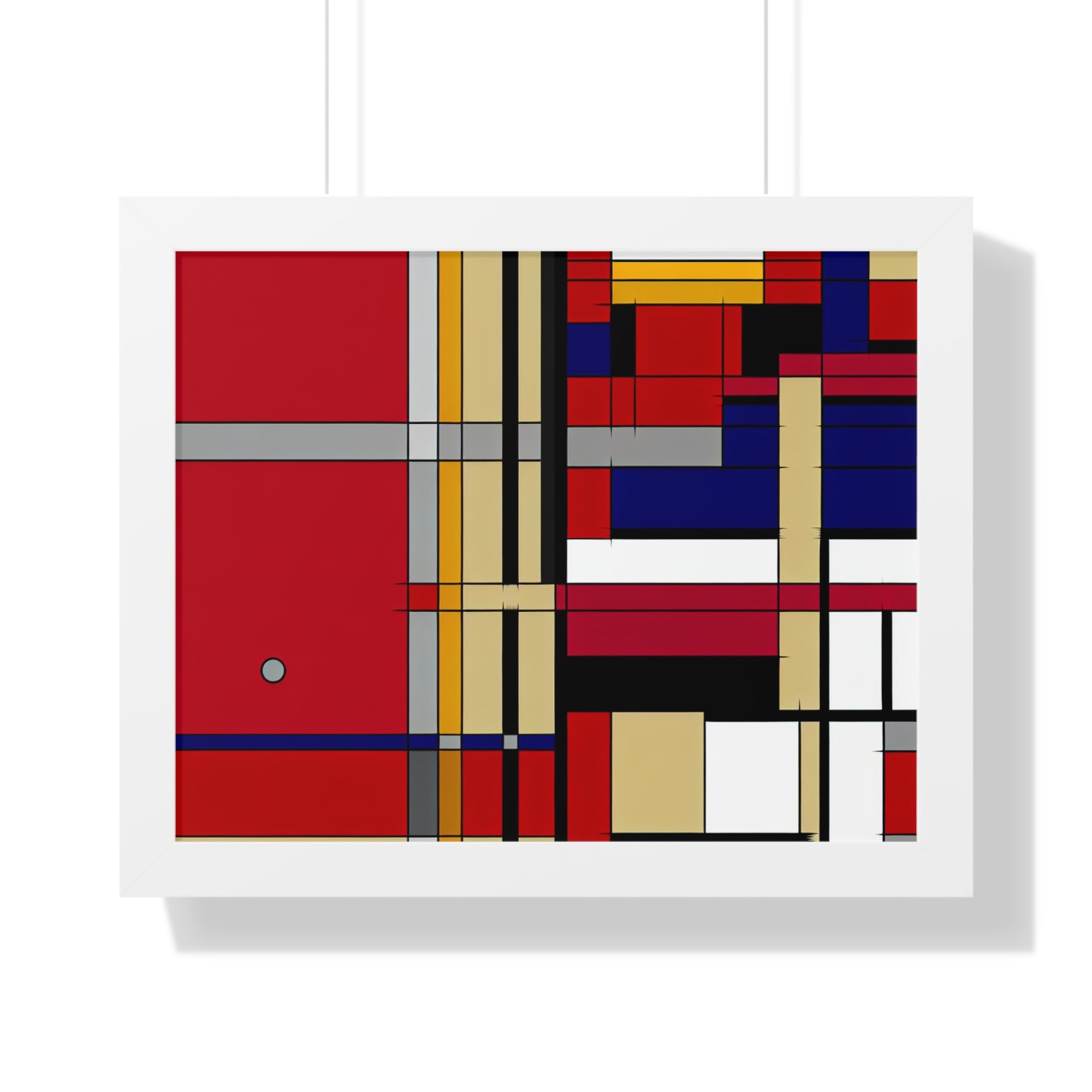 Dynamic Harmony of Shapes | Framed Print