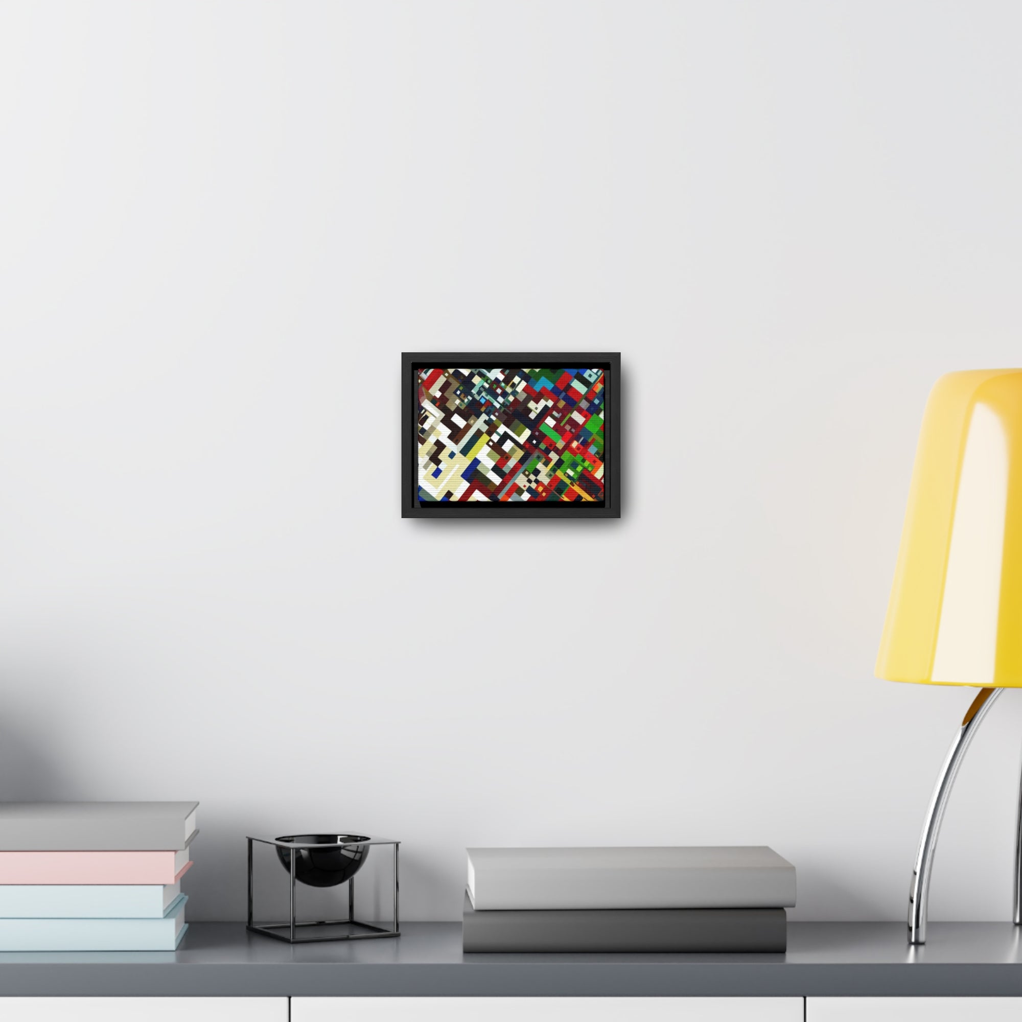 Urban Pulse and Resonance | Framed Canvas