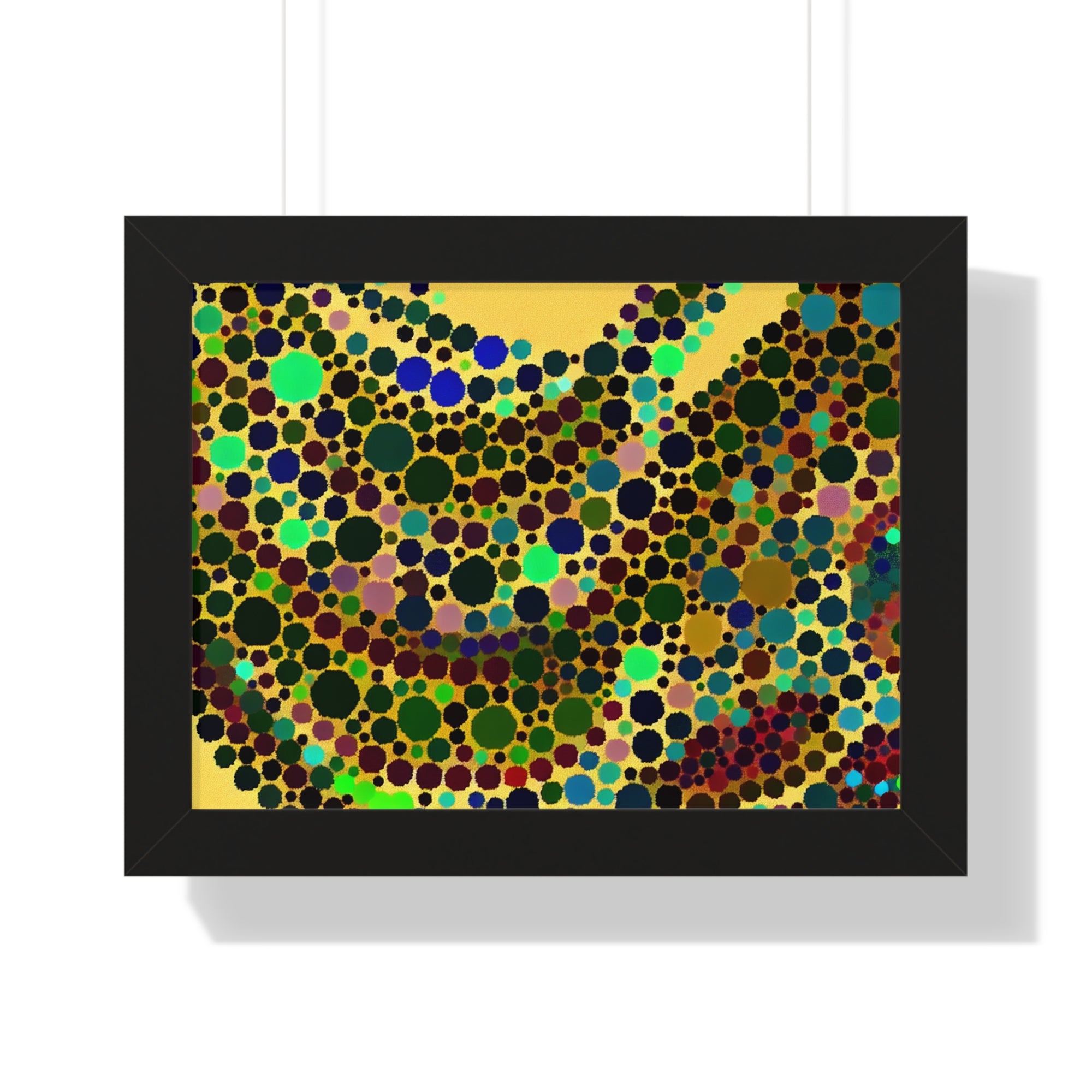 Circles of Cosmic Flow | Framed Print