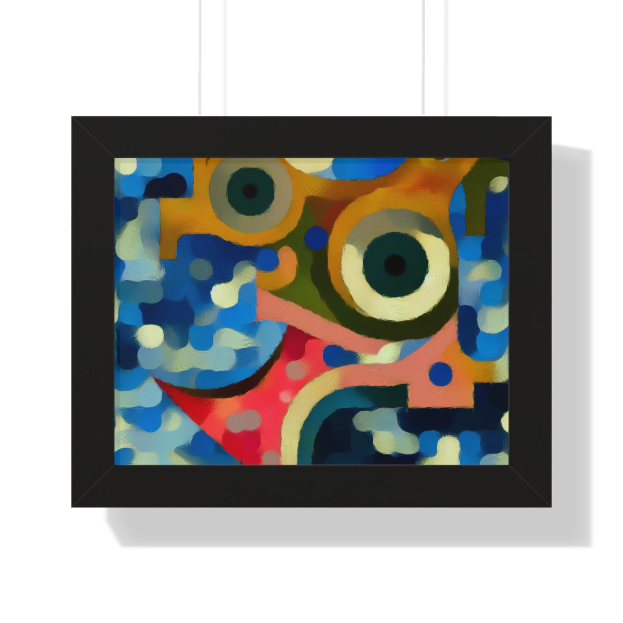 Oceanic Whispers and Kaleidoscope Dreams | Framed Print