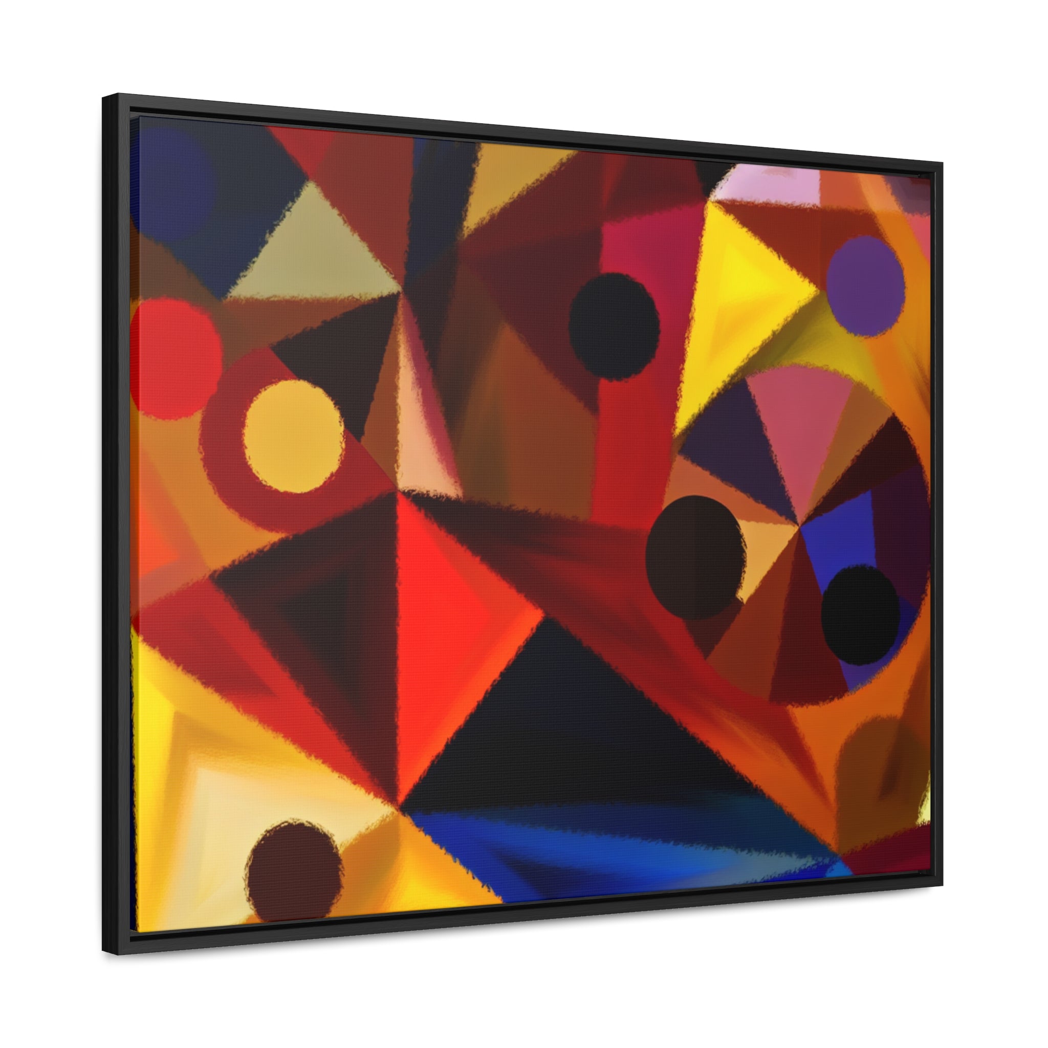 Kaleidoscope of Structure | Framed Canvas