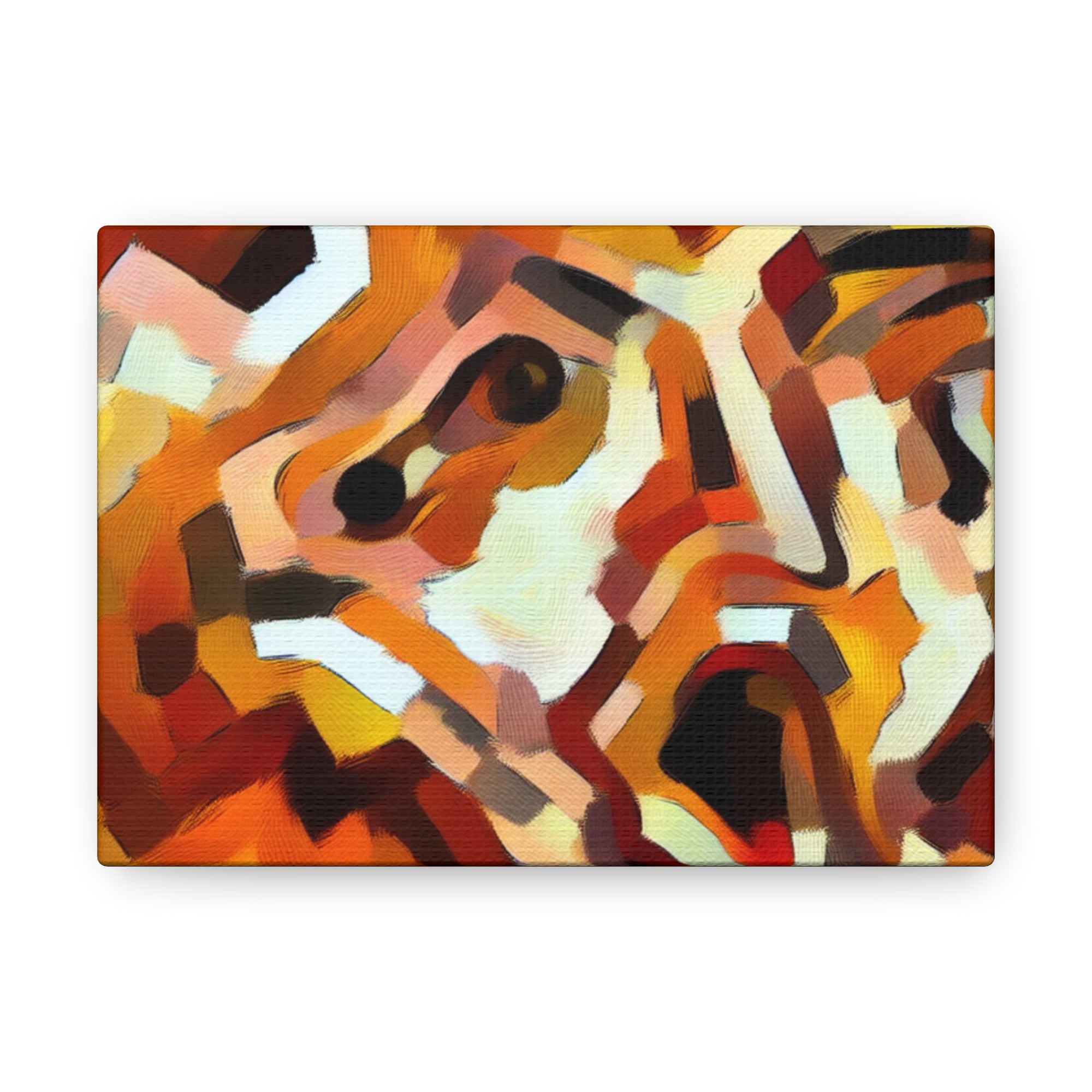 Fiery Unraveling and Dread | Canvas