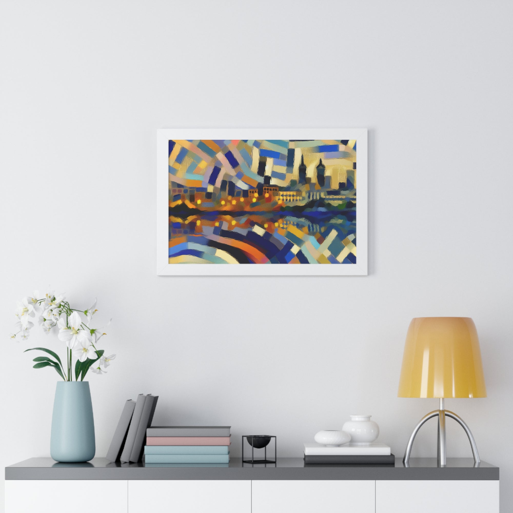 Urban Mirage and Flow | Framed Print