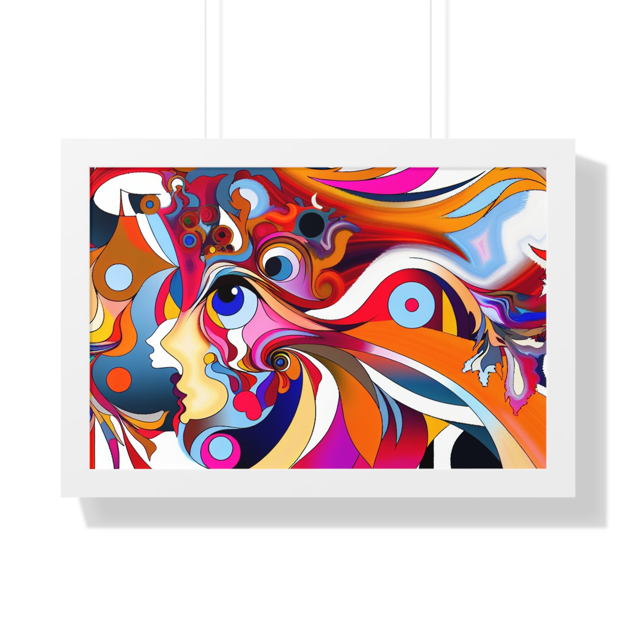 Chroma Dreamscape Fusion | Framed Print