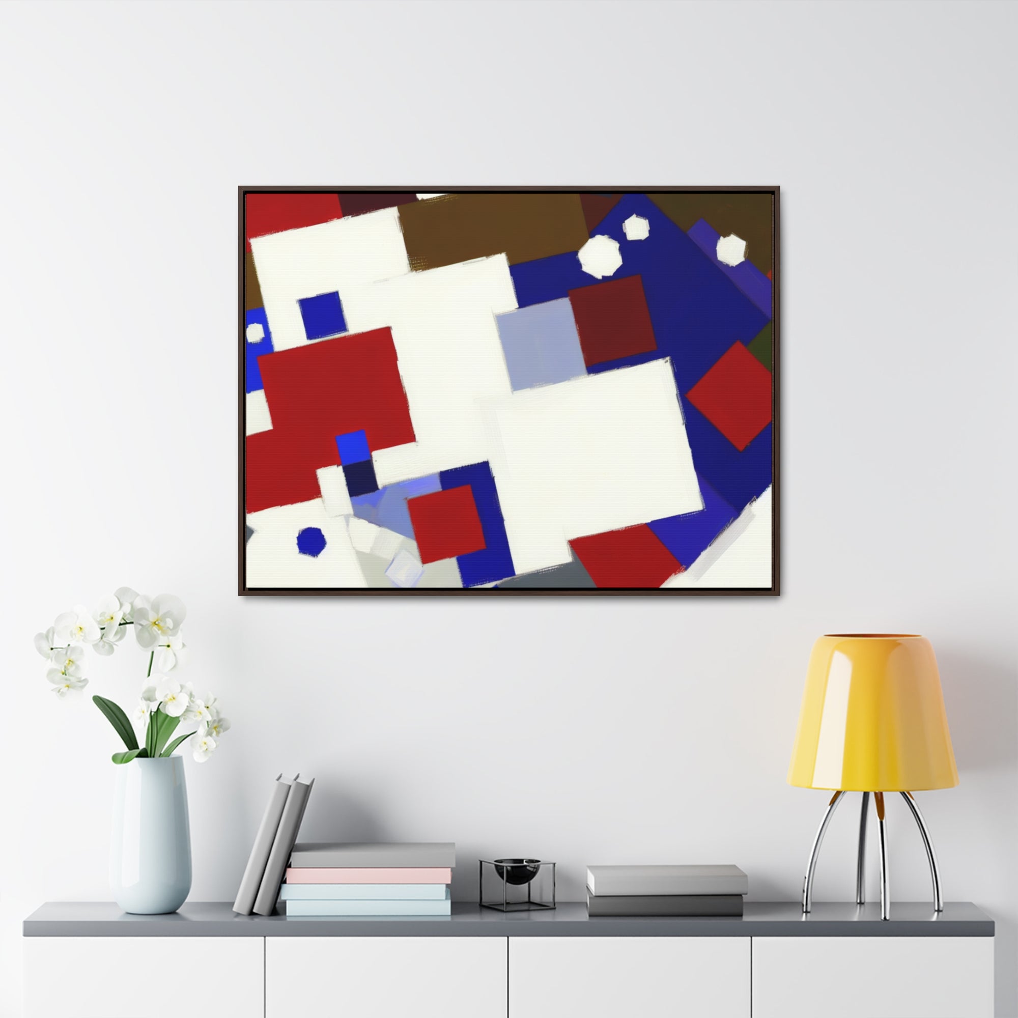 Energetic Geometry Unbound | Framed Canvas