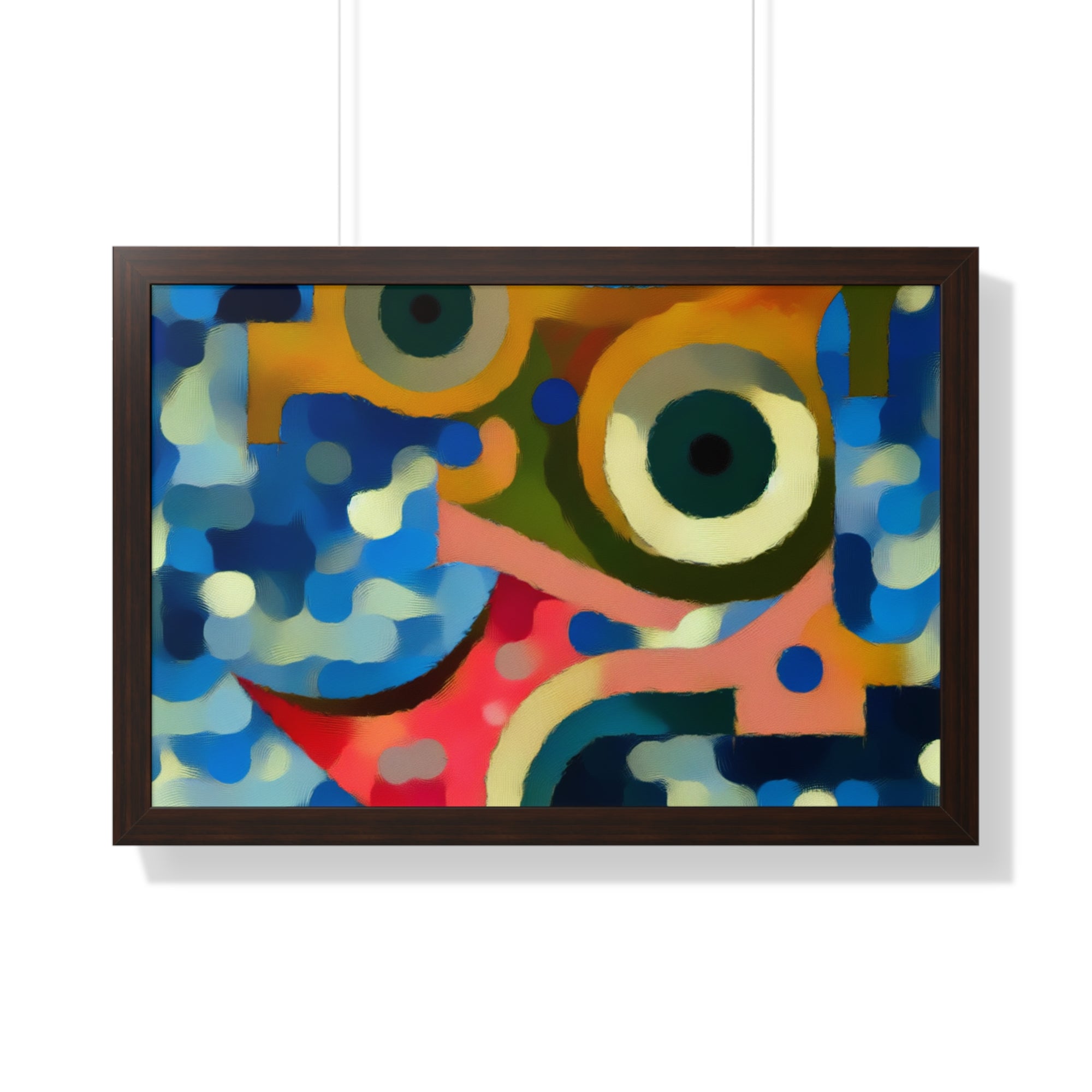 Oceanic Whispers and Kaleidoscope Dreams | Framed Print