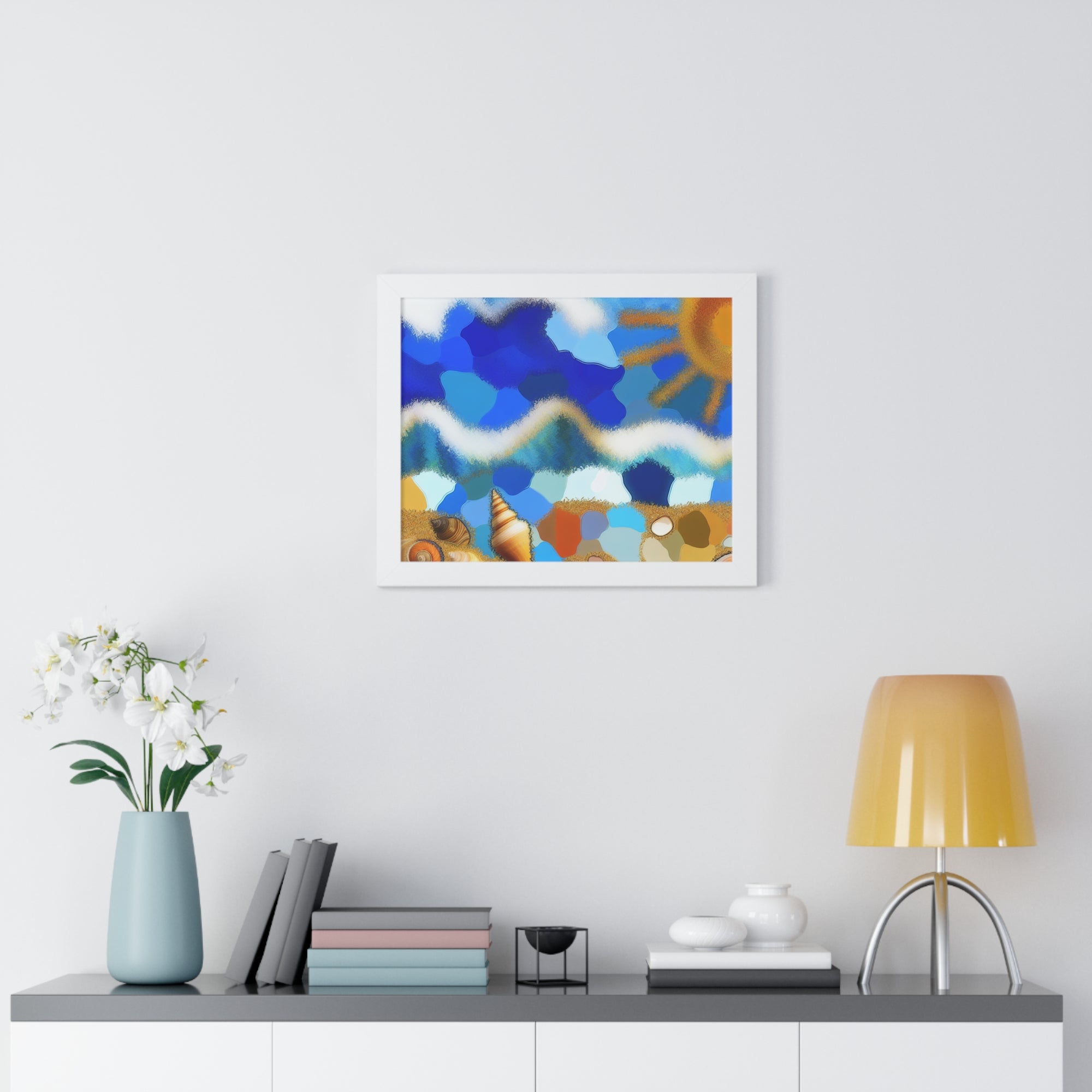 Tidal Dreams and Sunlight | Framed Print