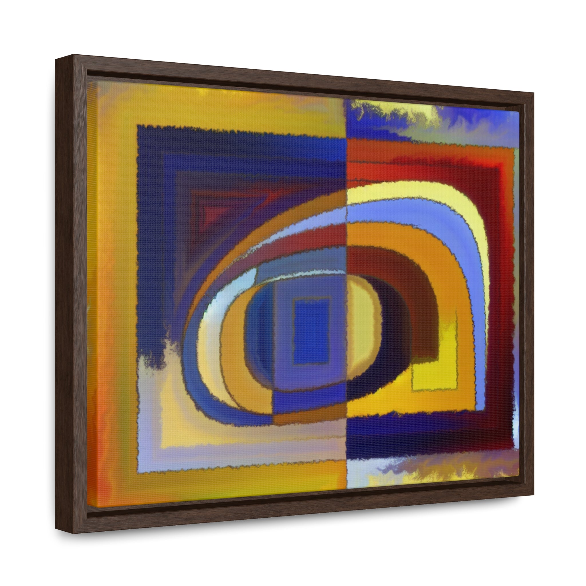 Chromatic Whispers and Dreams | Framed Canvas