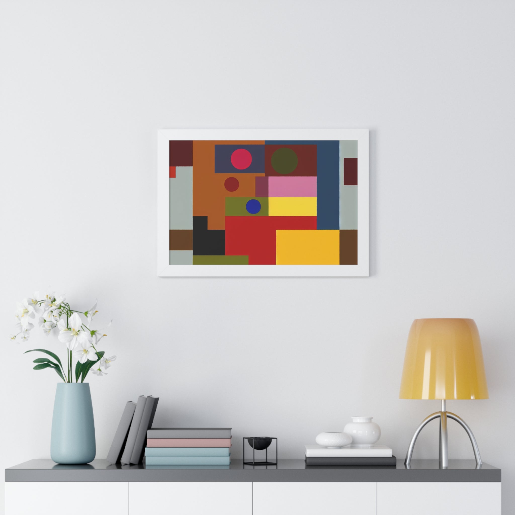 Radiant Geometry Unveiled | Framed Print