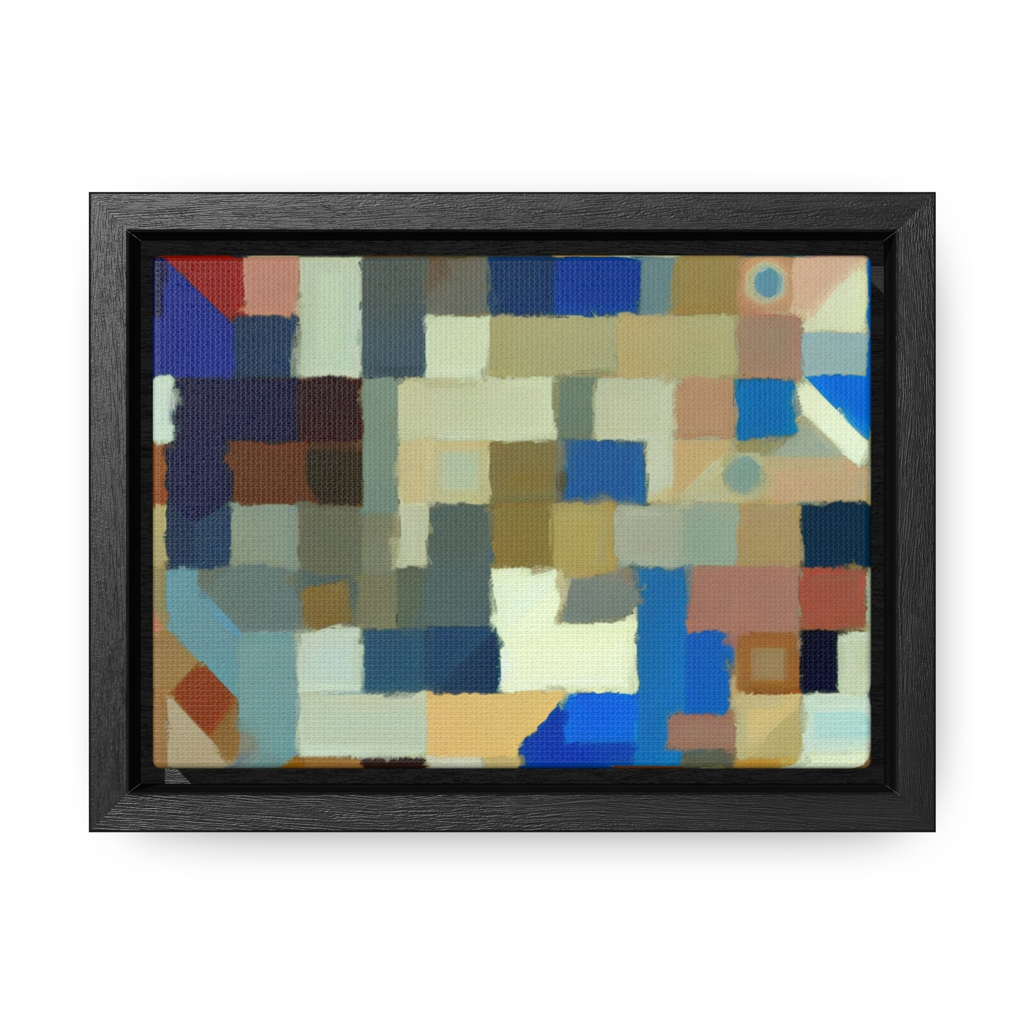 Fractured Symphony of Color | Framed Canvas