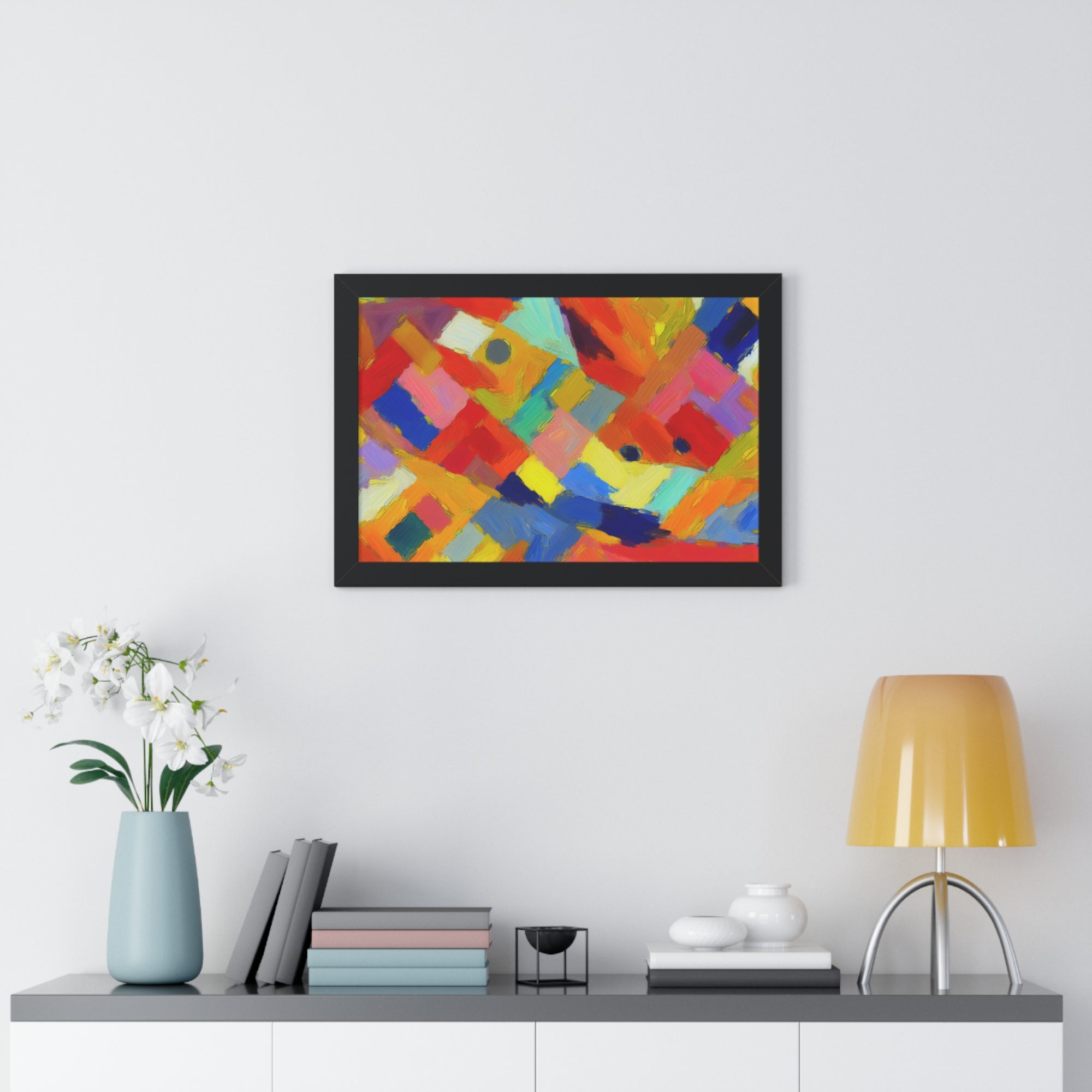 Dynamic Harmony in Color | Framed Print