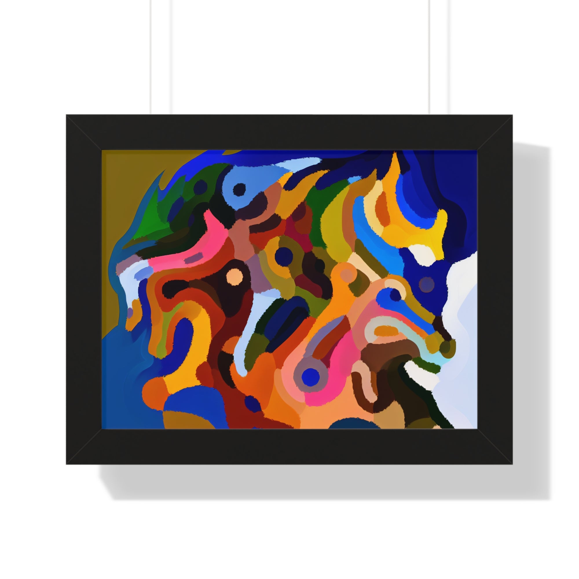 Primal Whispers of Motion | Framed Print