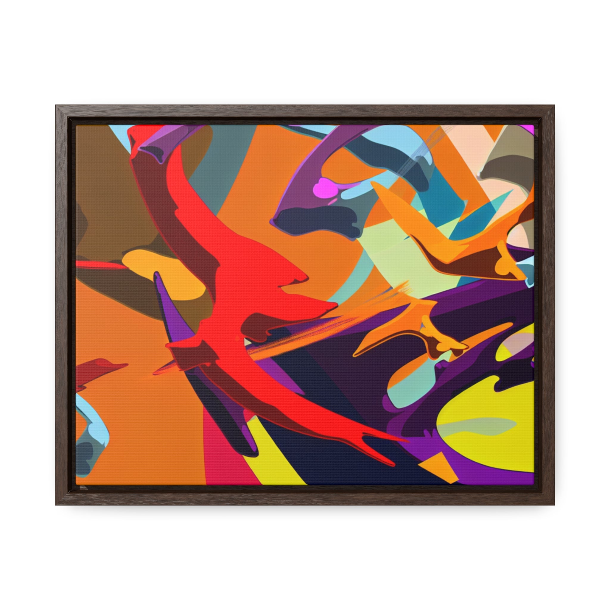 Elysium Dreams and Colors | Framed Canvas