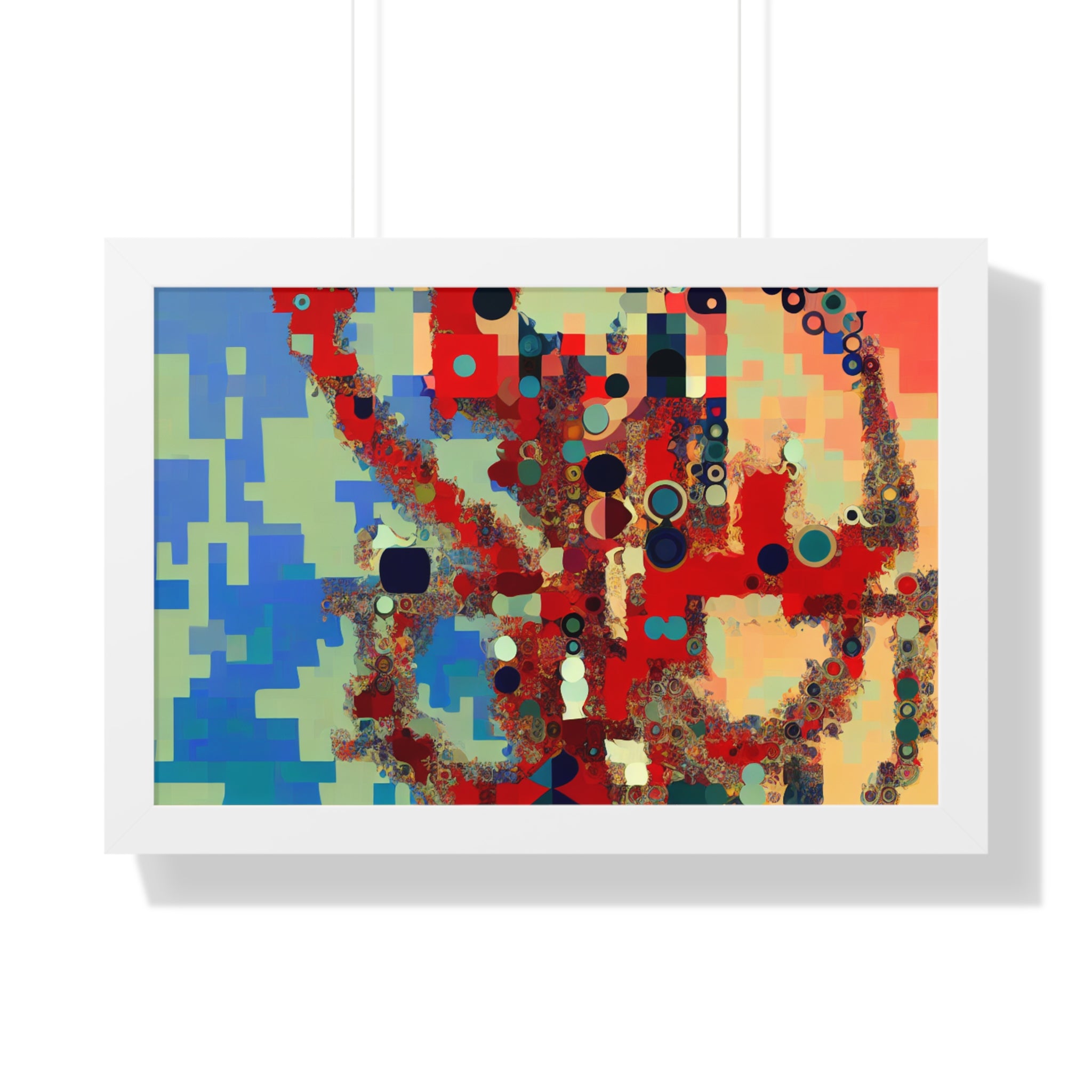 Whirls of Freedom | Framed Print