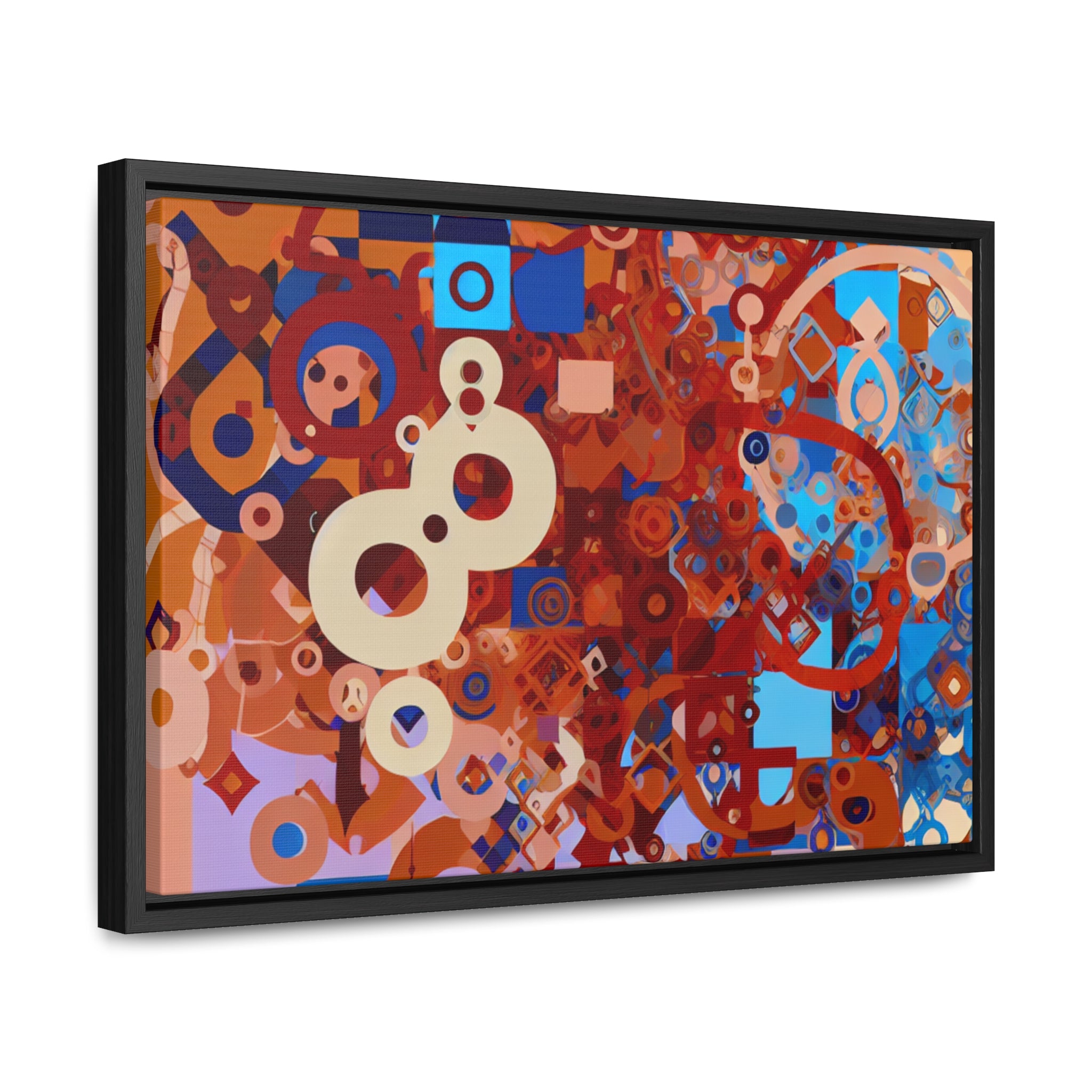 Kaleidoscope Dreams and Whimsy | Framed Canvas