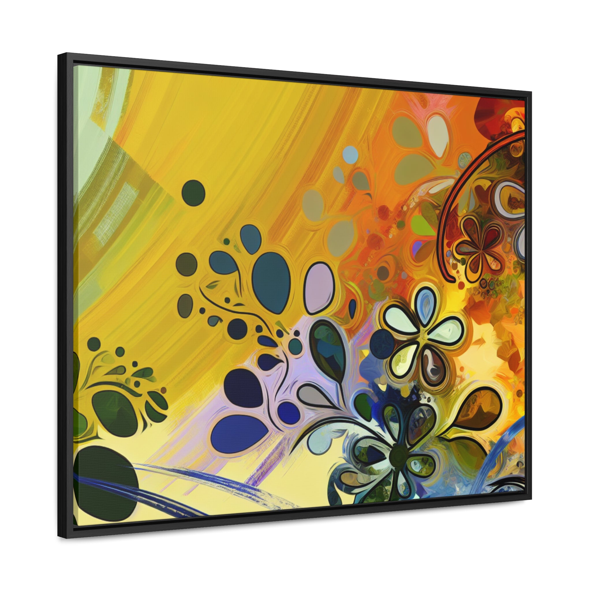 Whimsy in Bloom | Framed Canvas