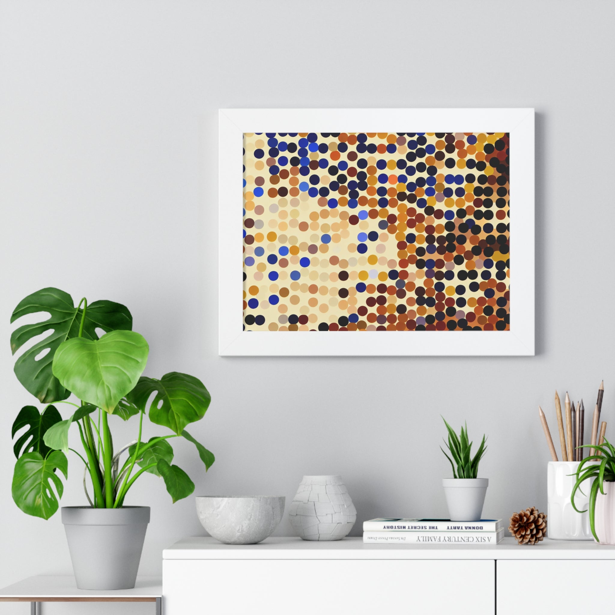 Whispers of Circles | Framed Print