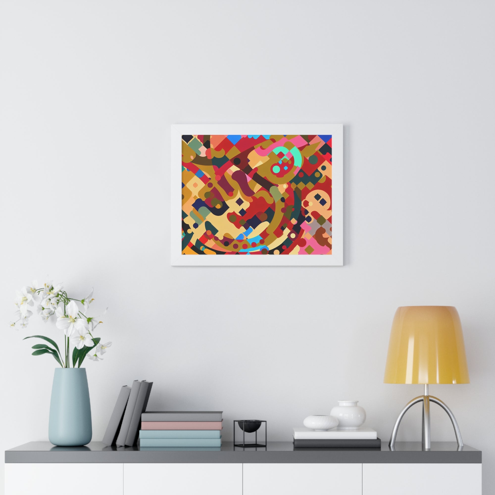 Whispers of Color and Form | Framed Print