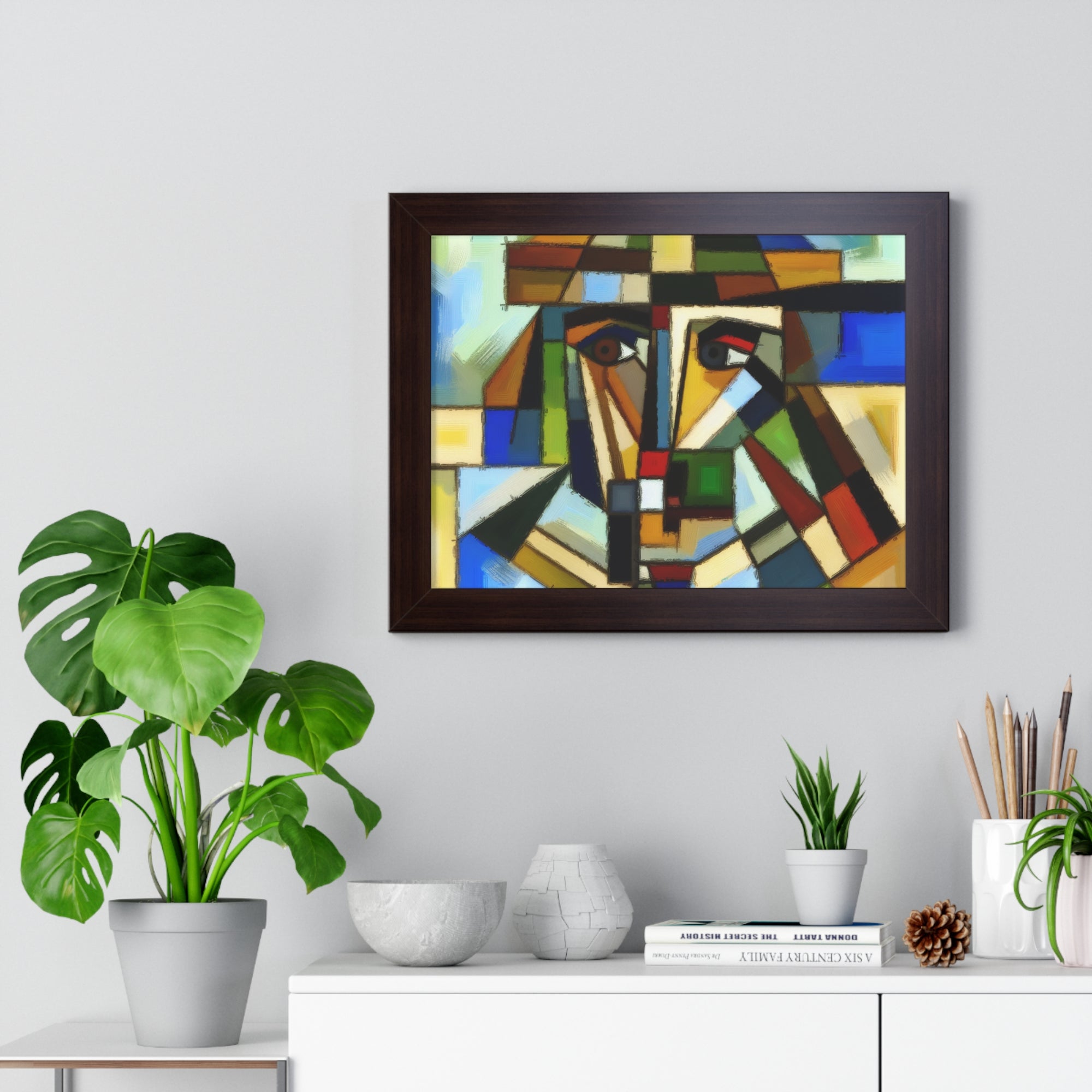 Shattered Reflections and Echoes | Framed Print