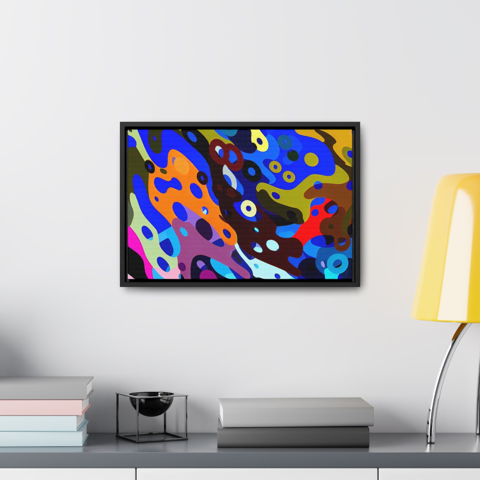 Anime Symphony in Color | Framed Canvas