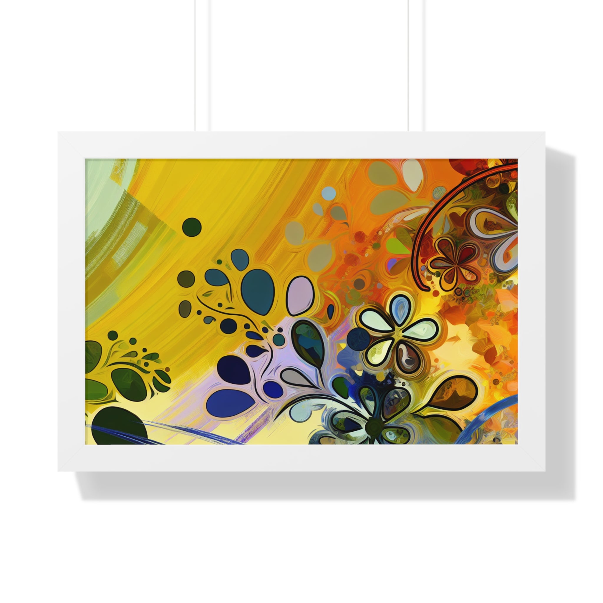 Whimsy in Bloom | Framed Print