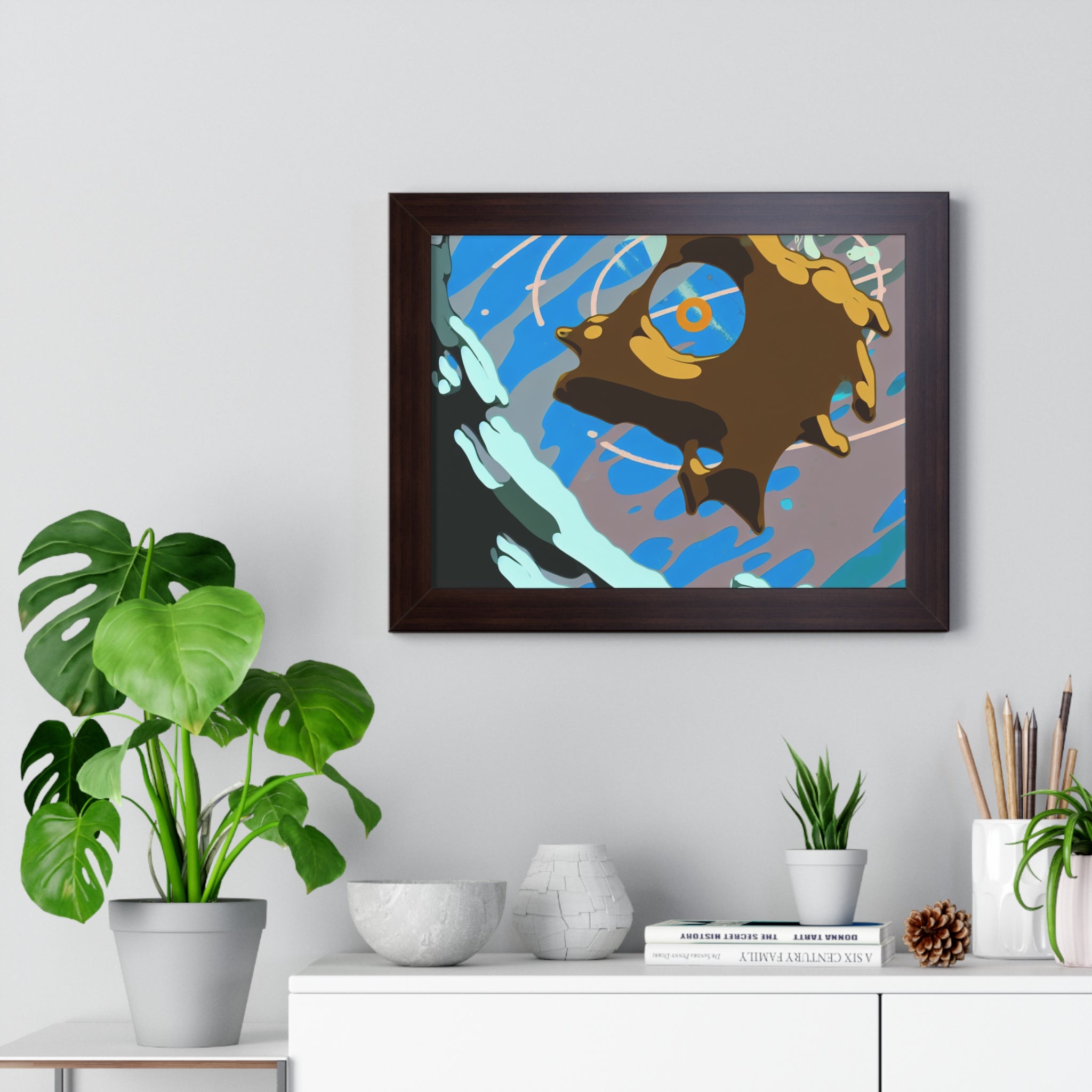 Ethereal Whirlwind Dreamscape | Framed Print