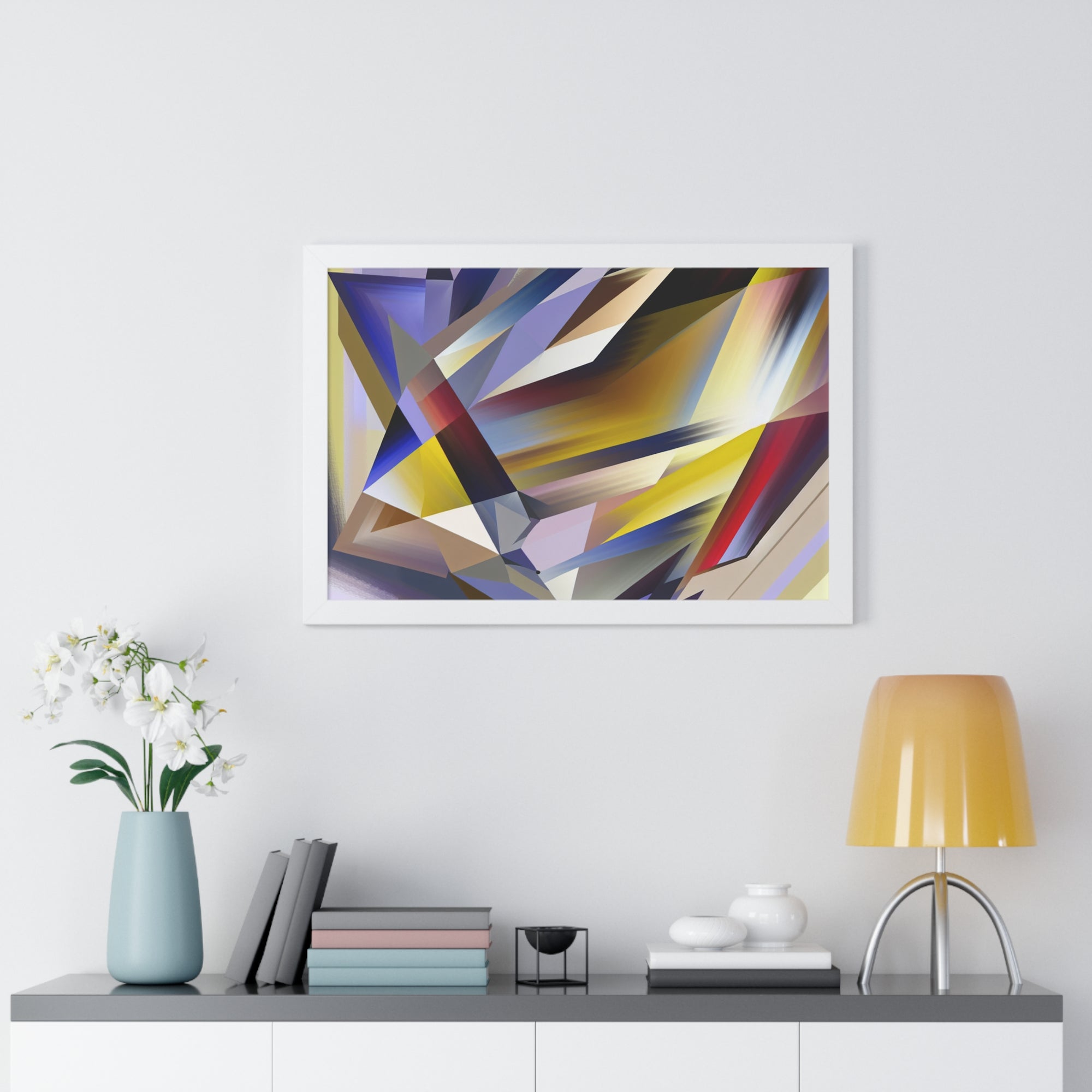 Velocity and Color Harmony | Framed Print