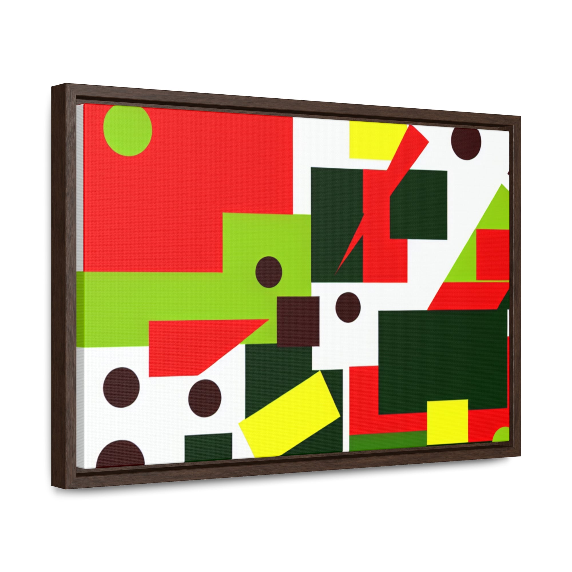 Chromatic Chaos and Order | Framed Canvas