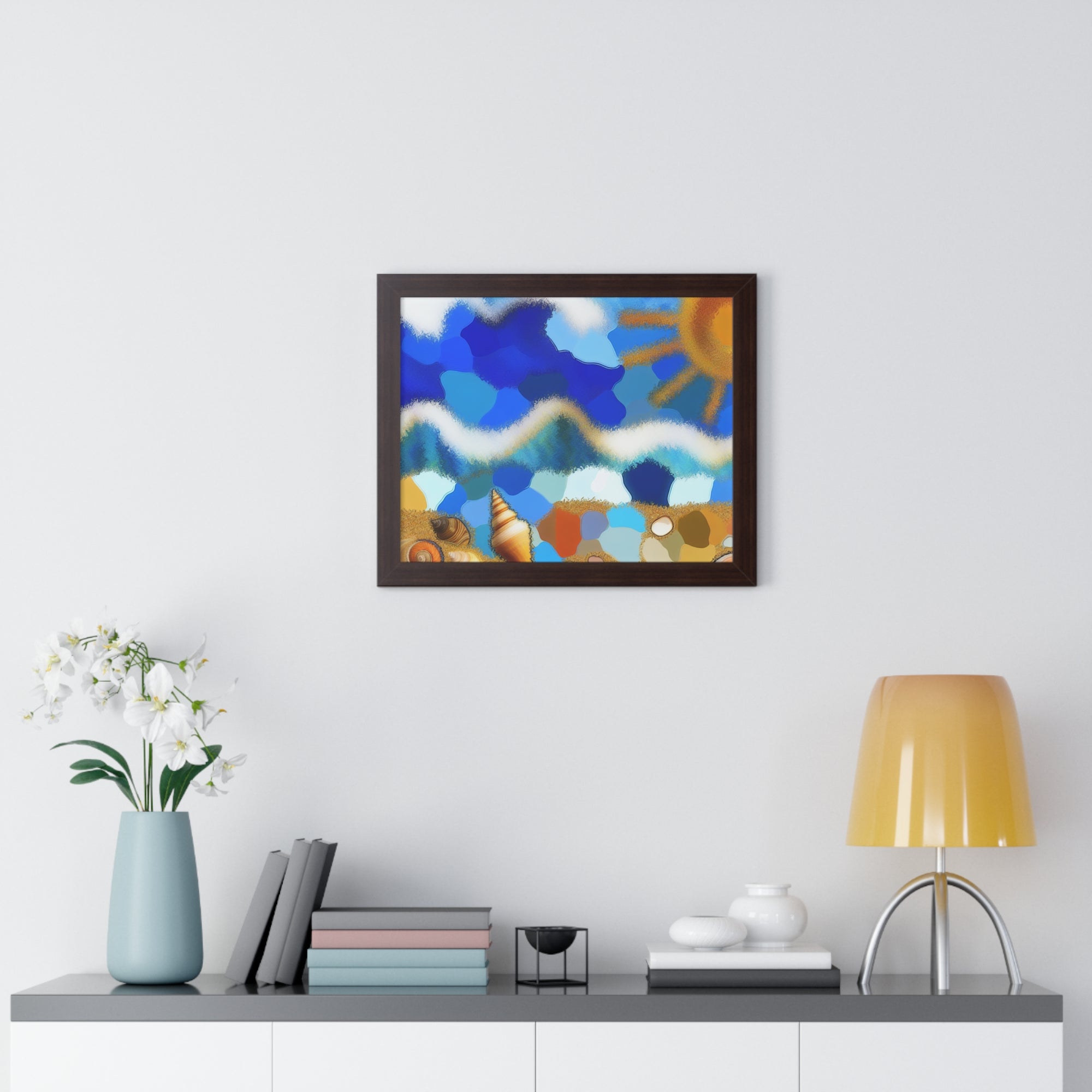 Tidal Dreams and Sunlight | Framed Print