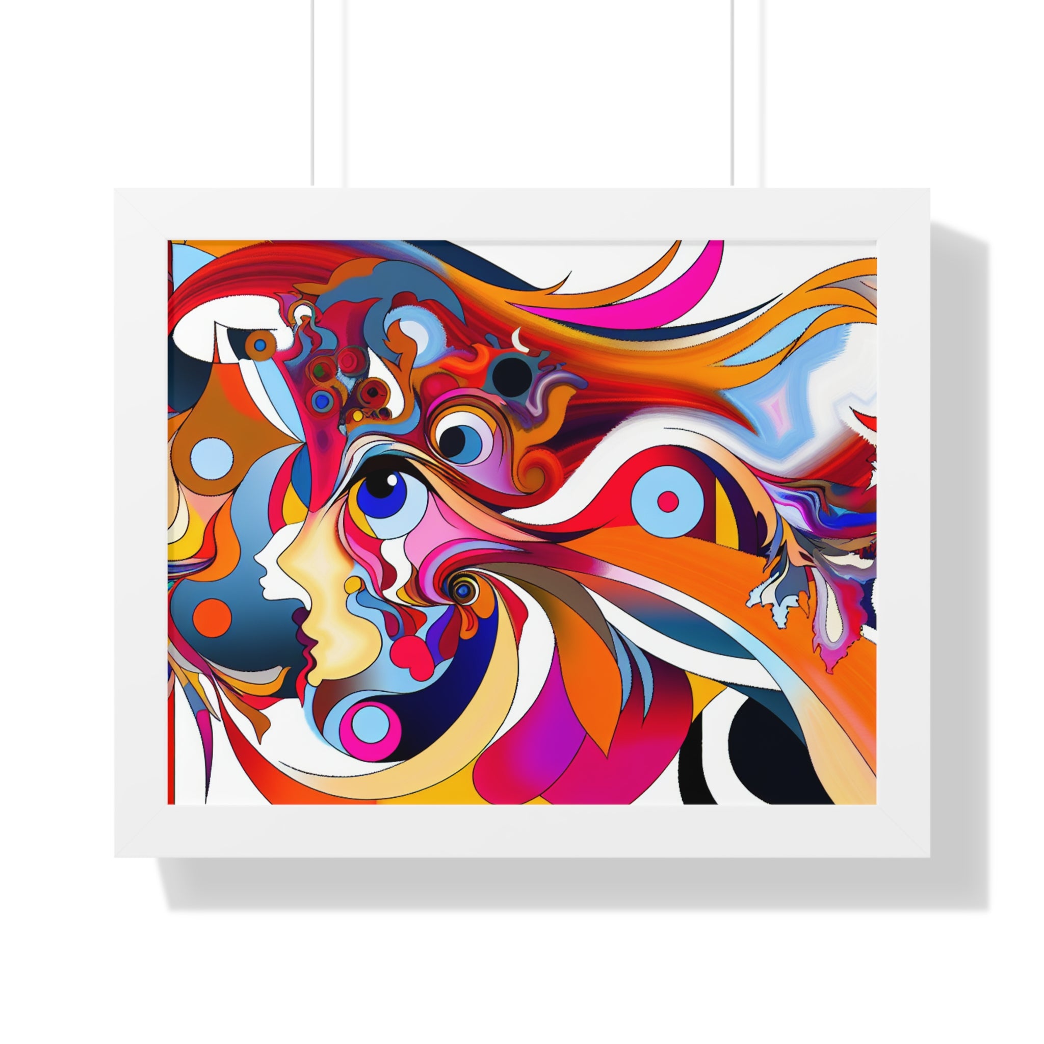 Chroma Dreamscape Fusion | Framed Print