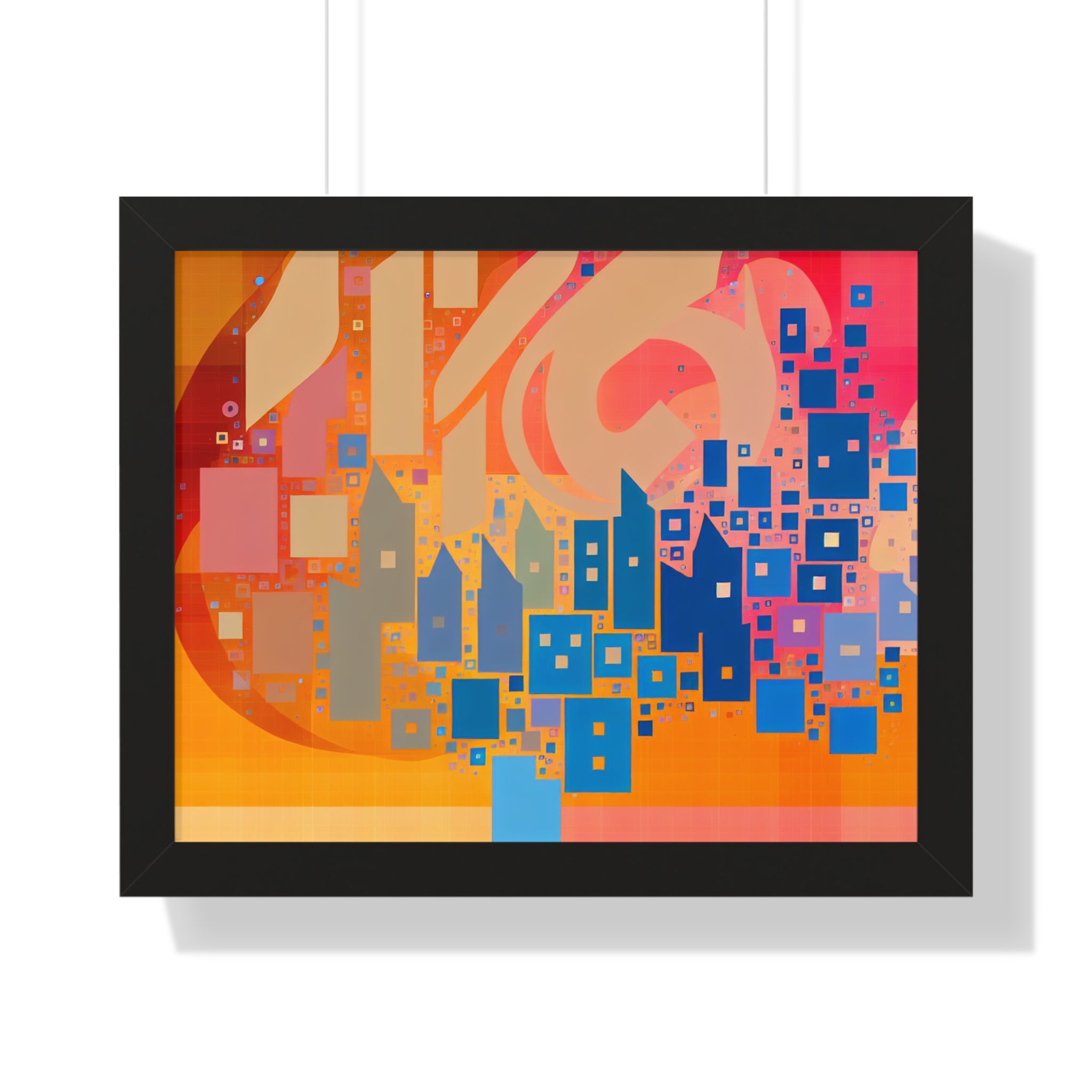 Metropolis in Motion | Framed Print